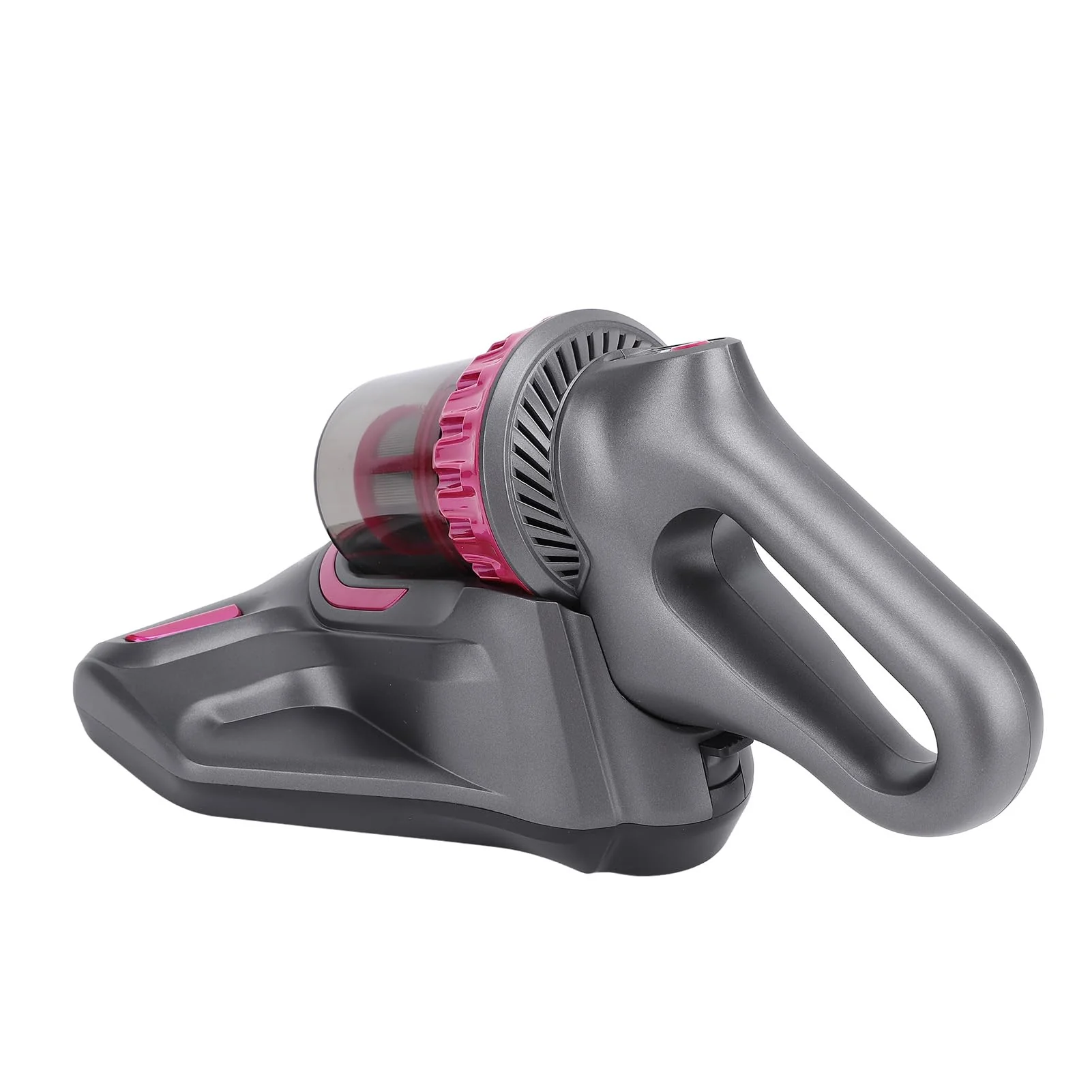 10 KPa Hochfrequenz-Matratzenstaubsauger, Kabellos, mit Pulsationspad, LCD-Bildschirm, Drei Geschwindigkeitsanzeigen und HEPA-Filter für die Reinigung von Bettkissen, Sofas, Grau - Image 2