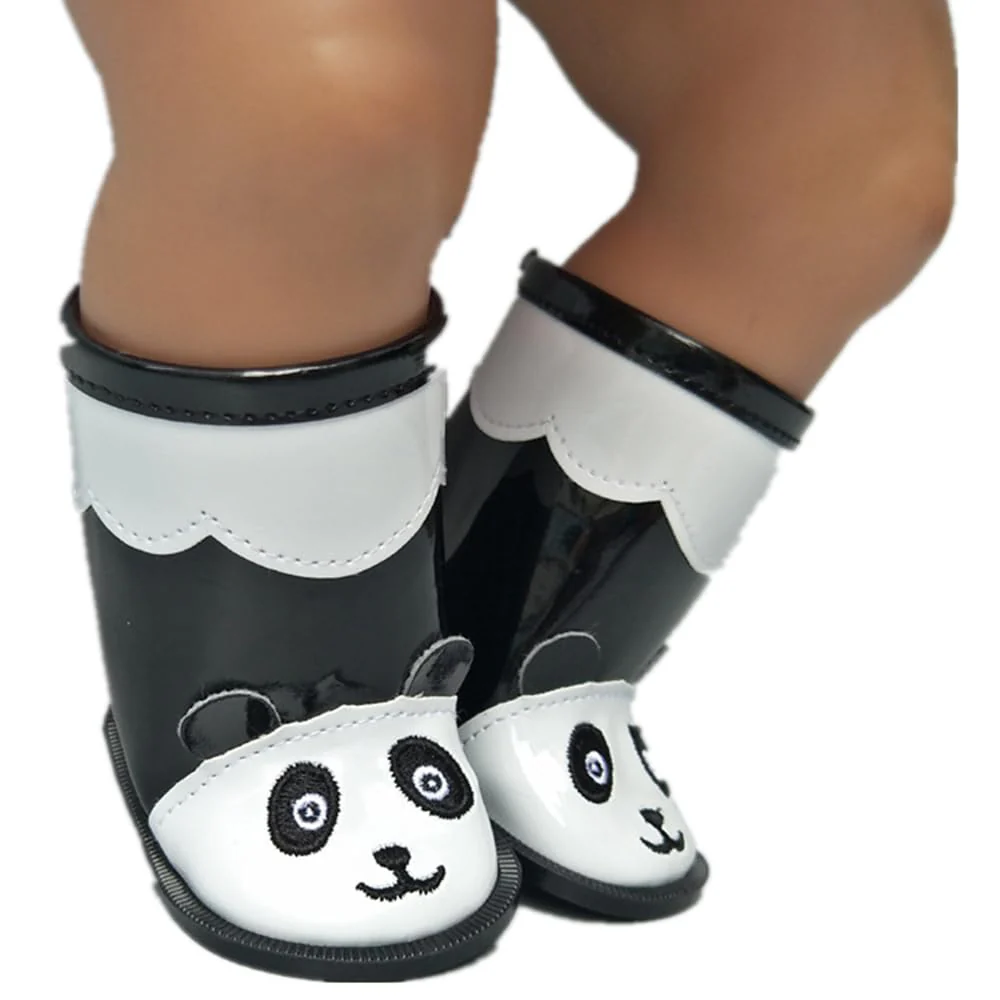 10 Paar 18 Zoll Puppenschuhe, BOSOIRSOU 7cm Stiefel Tanzschuhe Sandalen Freizeitschuhe Segeltuchschuhe Fit für 45cm American Girl Puppe Zubehör - Image 4