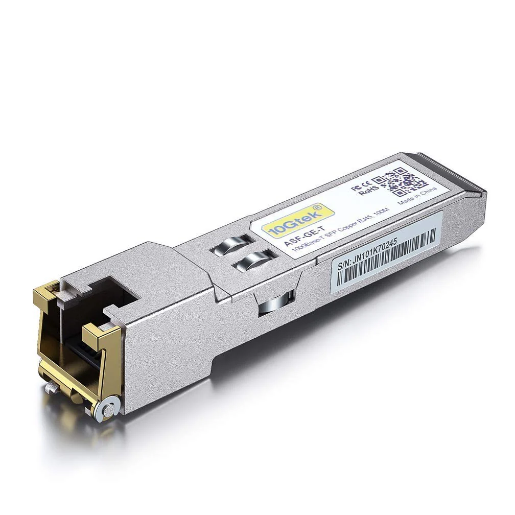 10Gtek für Ubiquiti 1G SFP RJ45 Modul UF-RJ45-1G, 1000Base-T Kupfer Mini-Gbic Transceiver, bis zu 100-Meter - Image 3