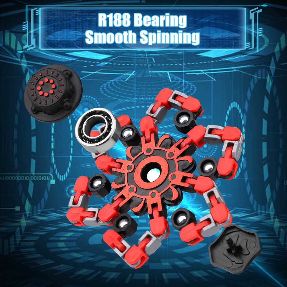 15PCS Roboter Fidget Spinner, DIY Verformbare Fingerspitze Gyro Hand Finger Spinning Schreibtisch Spielzeug, Geburtstag Geschenk Klassenzimmer Preise Party Gunst - Image 5