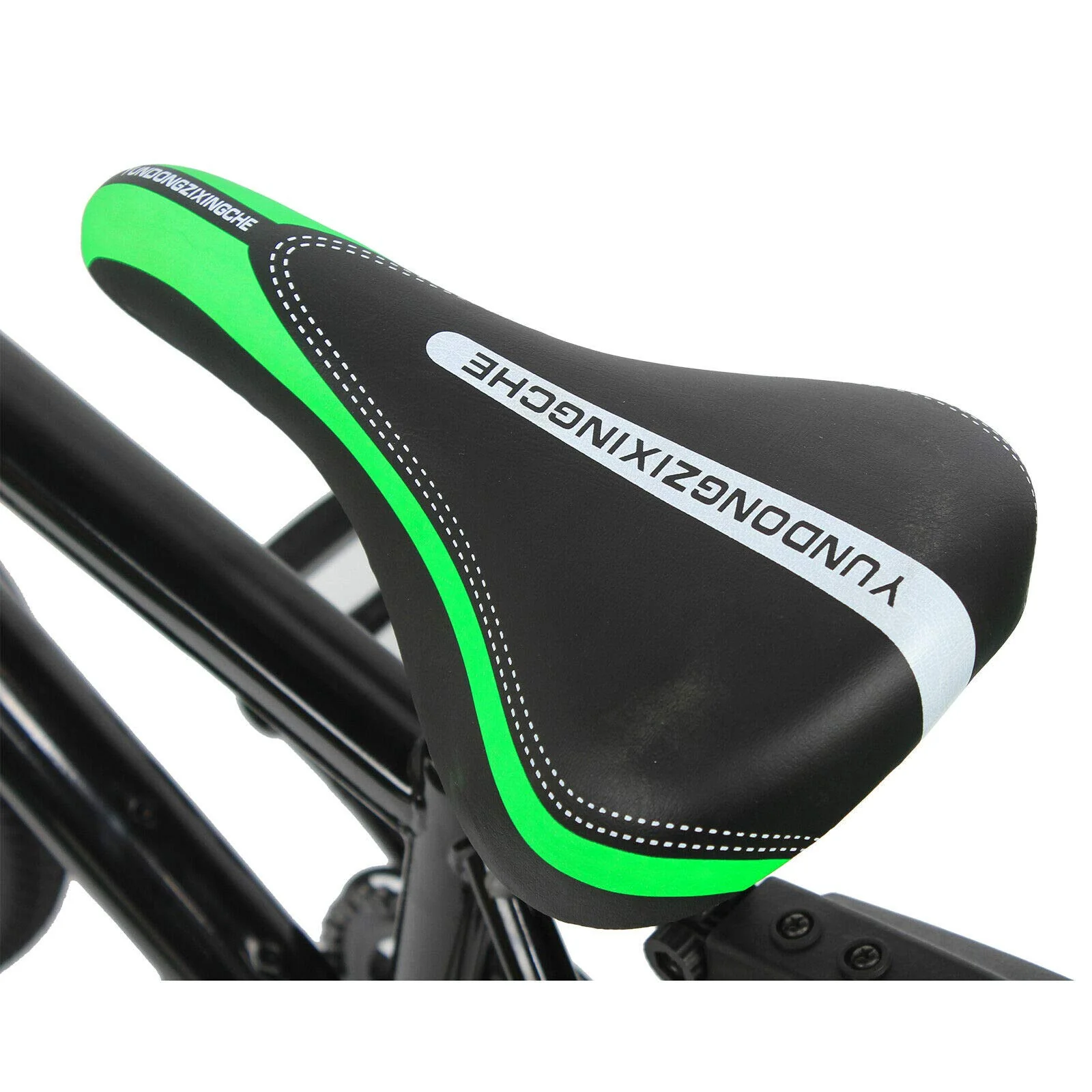20 Zoll Kinderfahrrad Adult Fahrrad Cityfahrrad 6 Gang Mountainbike Hartstahl Fahrräder Doppelscheibenbremse Stoßdämpfung Sicherheitsbremssystem (Grün) - Image 8