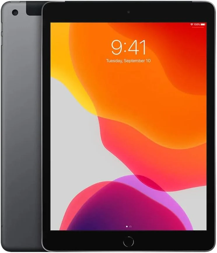 2019 Apple iPad (10,2-zoll, Wi-Fi + Cellular, 32GB ) Space Grau (Generalüberholt) - Image 5