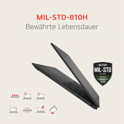 2024 LG gram 16 Zoll Notebook - 1199g Intel Core Ultra7 Laptop (32GB RAM, 2TB Dual SSD, 24h Akkulaufzeit, IPS Panel Anti-Glare Display, Win 11 Home) - Grau - Image 16