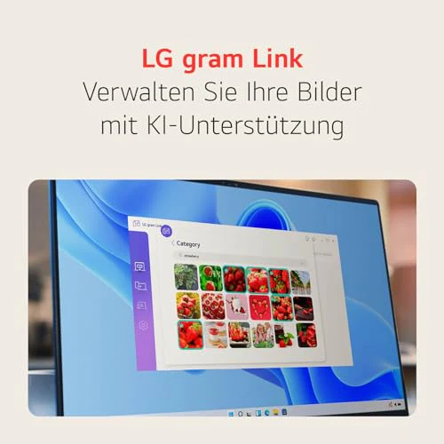 2024 LG gram 17 Zoll Notebook - 1350g Intel Core Ultra7 Laptop (16GB RAM, 1TB Dual SSD, 21,5h Akkulaufzeit, IPS Panel Anti-Glare Display, Win 11 Home) - Schwarz - Image 14