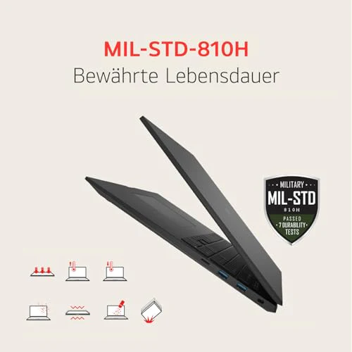 2024 LG gram 17 Zoll Notebook - 1350g Intel Core Ultra7 Laptop (16GB RAM, 1TB Dual SSD, 21,5h Akkulaufzeit, IPS Panel Anti-Glare Display, Win 11 Home) - Schwarz - Image 16