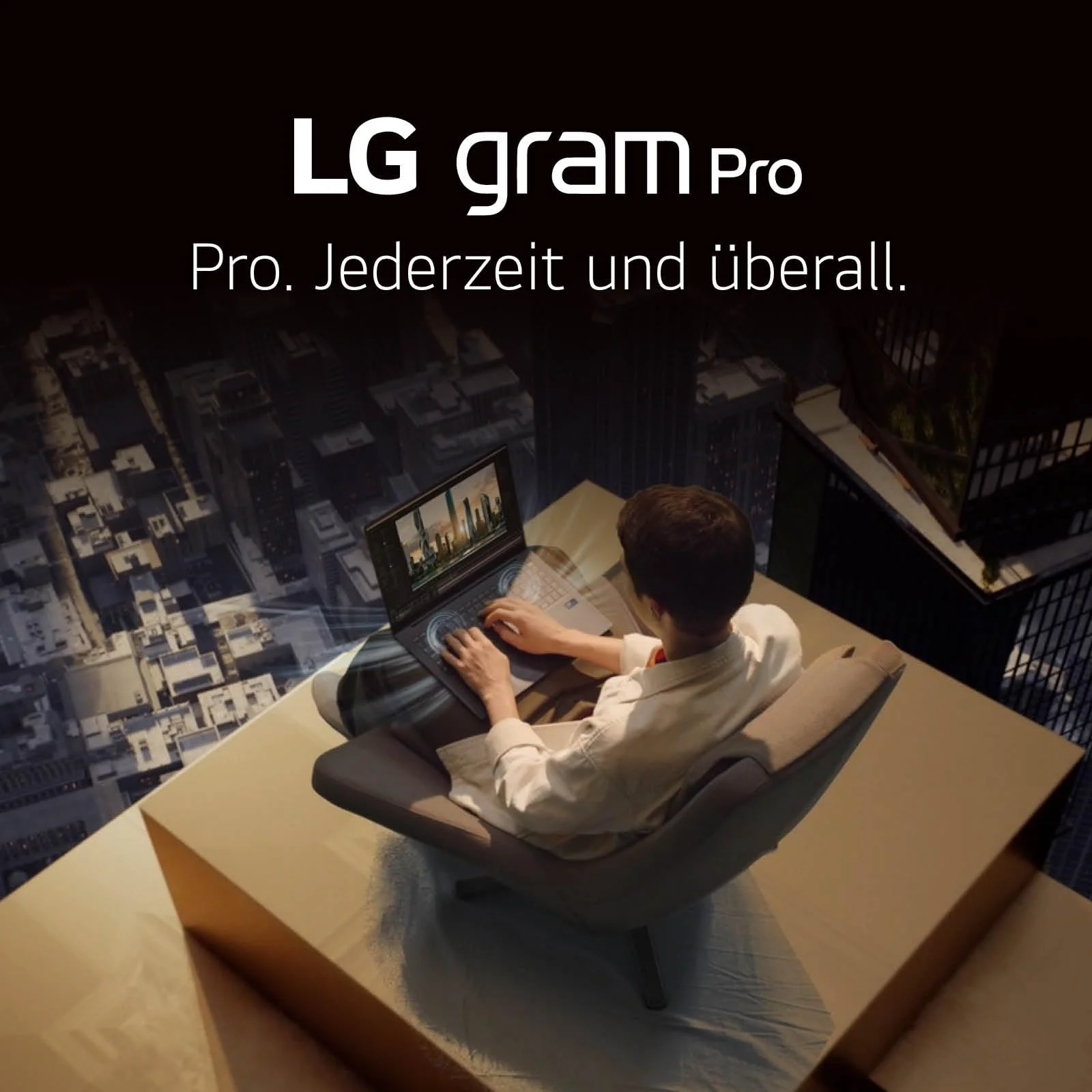 2024 LG gram Pro 16 Zoll Notebook - 1199g Intel Core Ultra7 Laptop (32GB RAM, 2TB Dual SSD, 24,5h Akkulaufzeit, IPS Panel Anti-Glare Display, Win 11 Pro) - Schwarz - Image 14