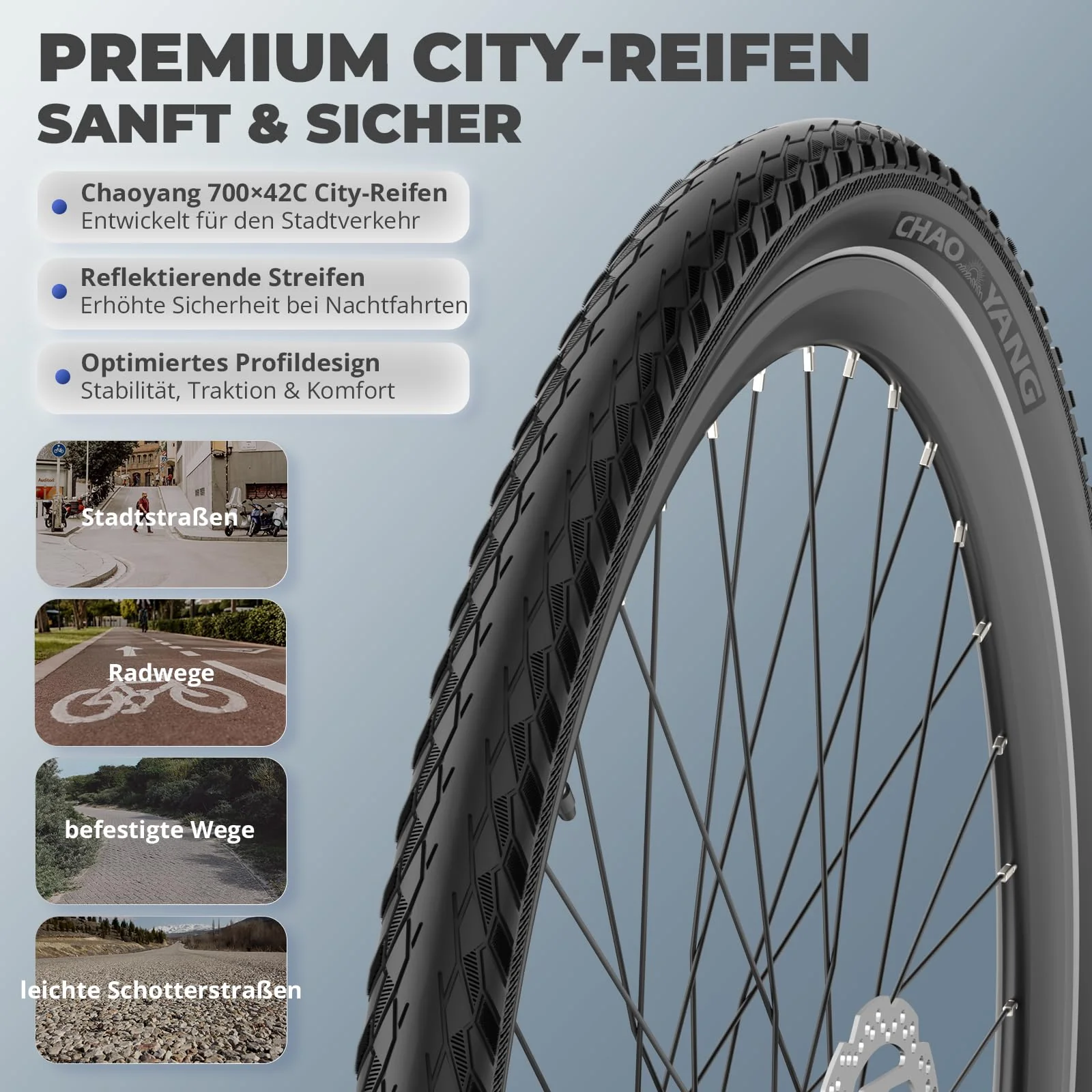 2025 Fafrees 700W E Bike für Erwachsene Akku 36V 10AH [ Offiziell ] Ebike Damen 250W, Elektrofahrrad Herren 25km/h, Elektrisch Fahrrad 100KM, Mountainbike MTB 150kg, Pedelec 700*42C, E Citybike 40N.m - Image 2