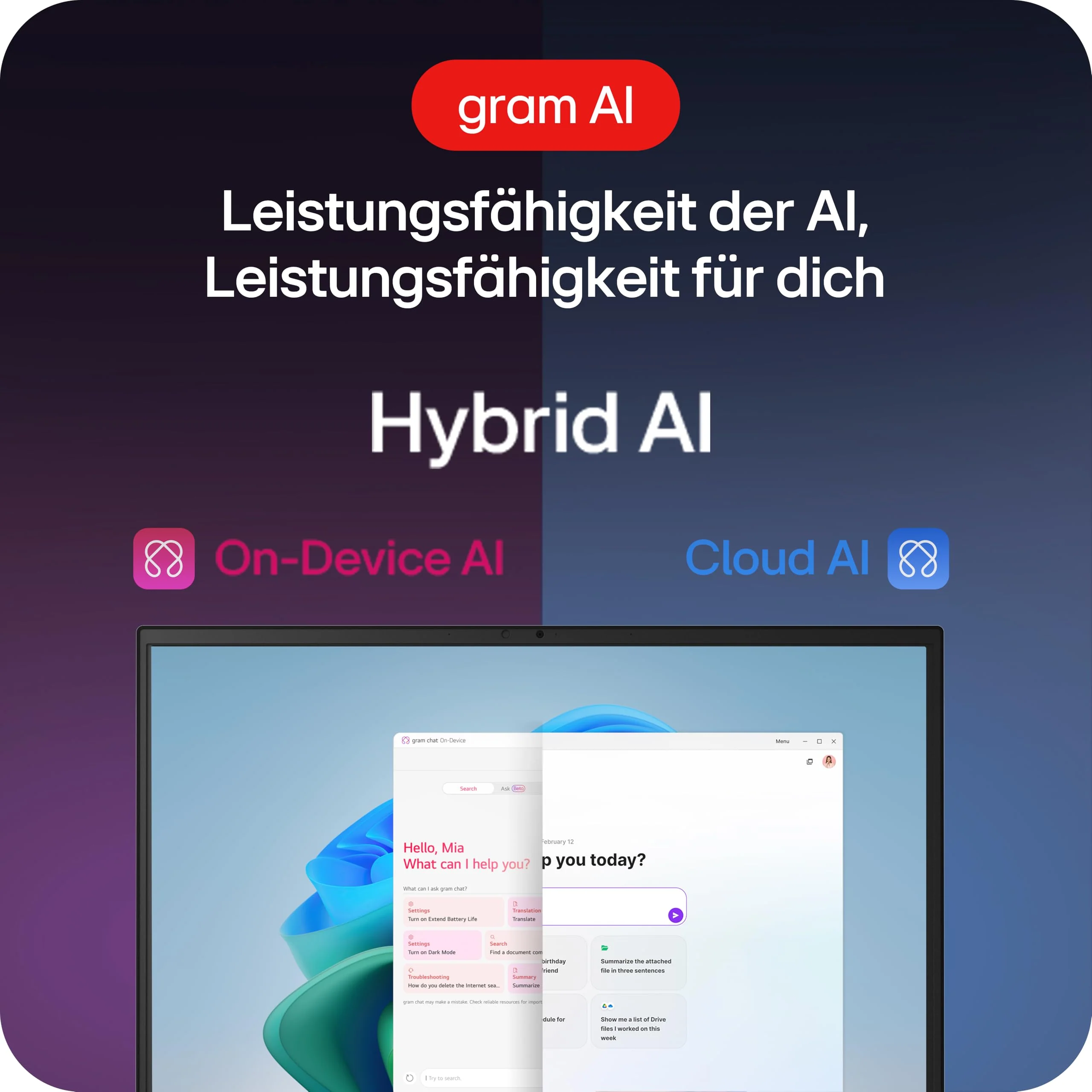 2025 LG gram Notebook 15 Zoll Laptop - AMD Ryzen AI 7 350 (16GB RAM, 512 GB Dual SSD, AMD Radeon 860M Graphics, Windows 11 Home, Bluetooth 5.3, Thunderbold 4) - Schwarz - Image 10