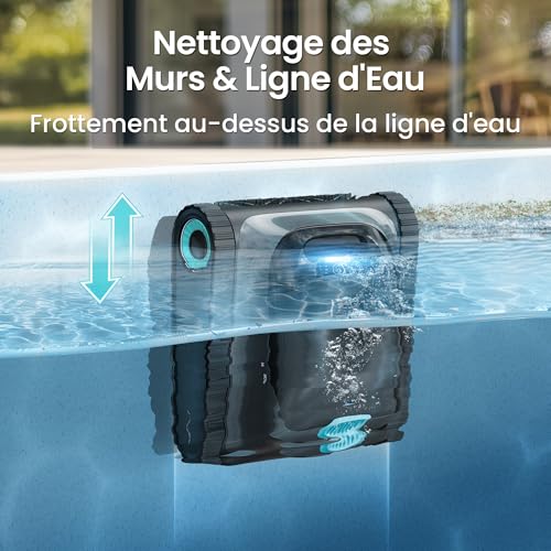(2026 Upgrade) Aiper Scuba S1 Poolroboter, Individueller Wochenreinigungsplan, 270 Min. Laufzeit, Wasserlinienreinigung, App & OTA, Smarte Navigation mit 11 Hochpräzisen Sensoren Für Eingelassene Pool - Image 4