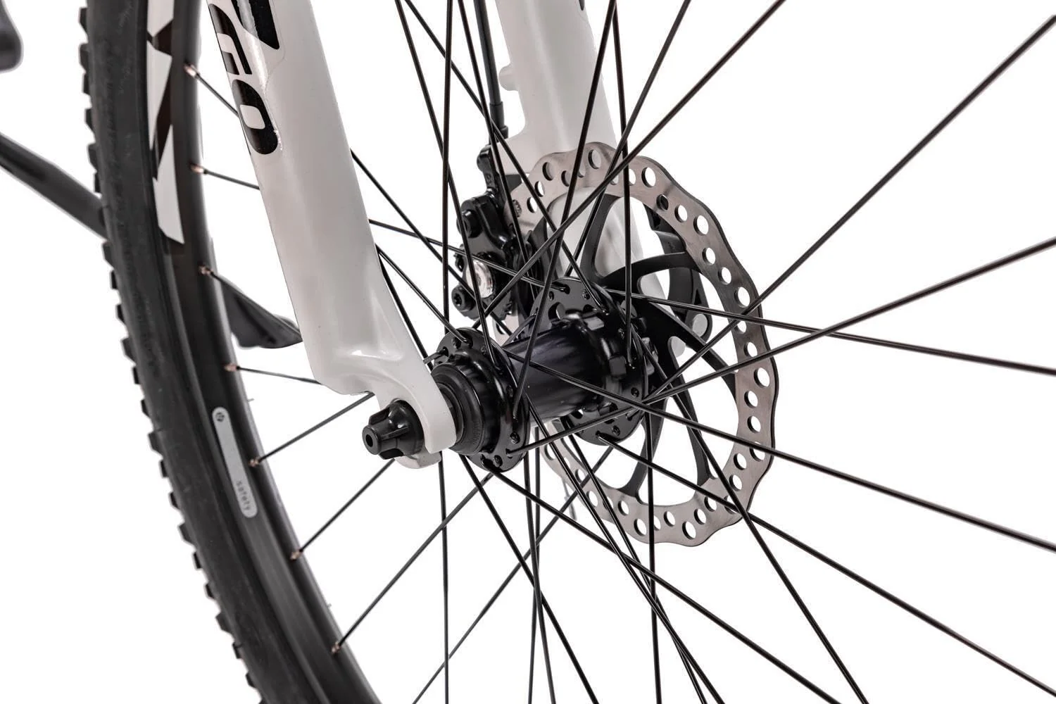 26 Zoll Alu Mountainbike Leader Fox Factor 8 Gang Scheibenbremse Rh 41 cm schwarz Weiss - Image 8