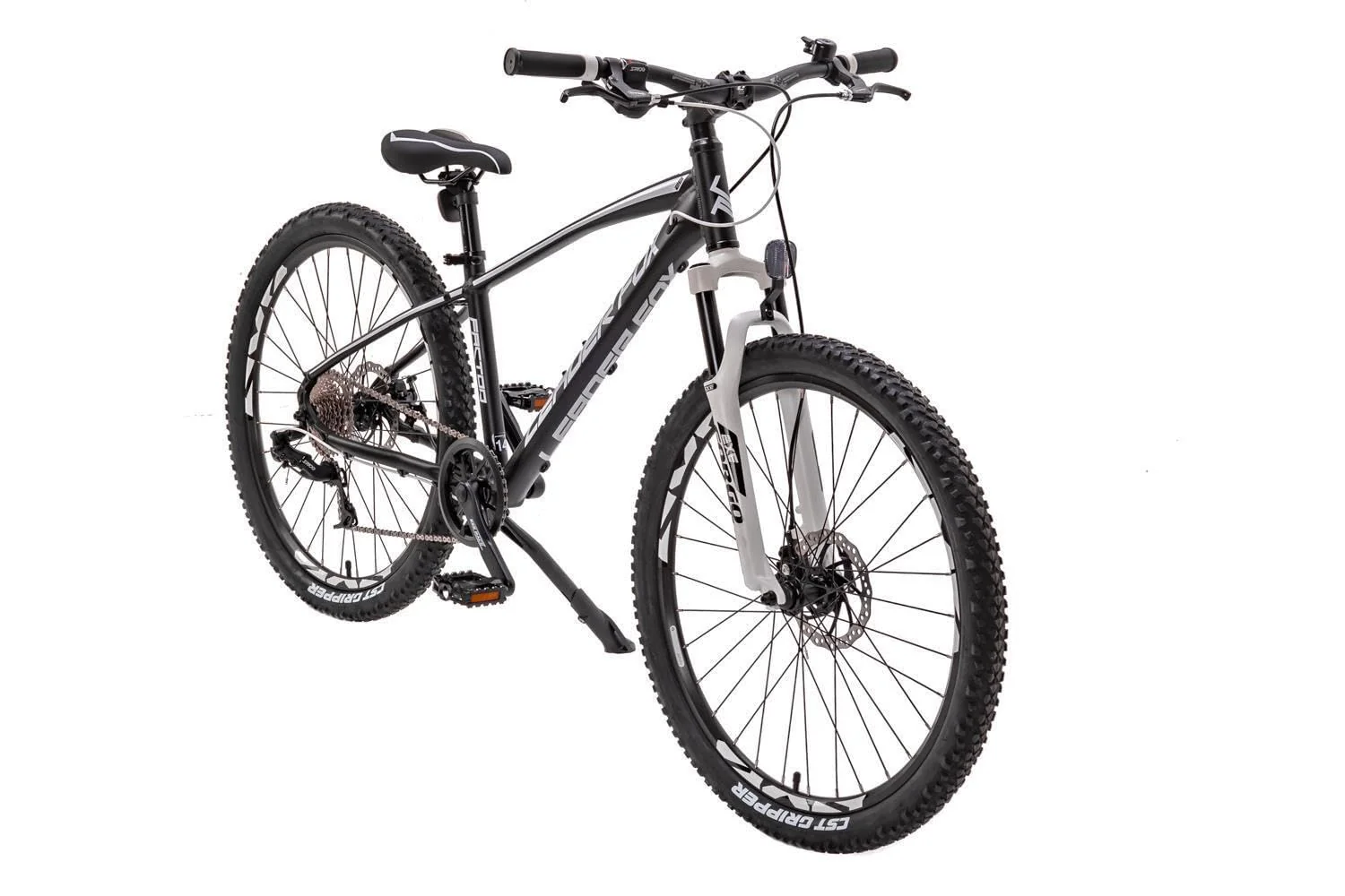 26 Zoll Alu Mountainbike Leader Fox Factor 8 Gang Scheibenbremse Rh 41 cm schwarz Weiss - Image 9