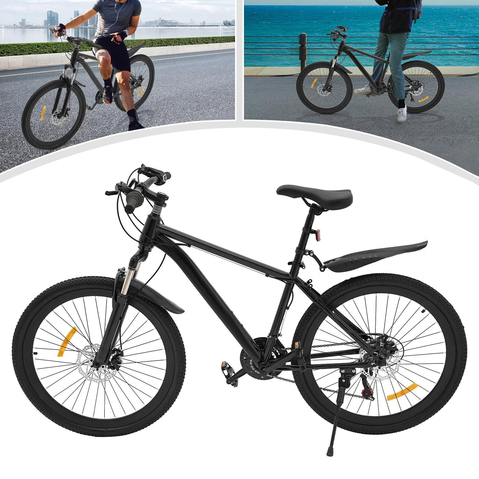26 Zoll Mädchen Mountainbike Herren Jugendfahrra Dirt Bike Fahrrad Erwachsene mit Schutzblech Bergsteiger Fahrrad Günstige Fahrräder Rutschhemmende - Image 7