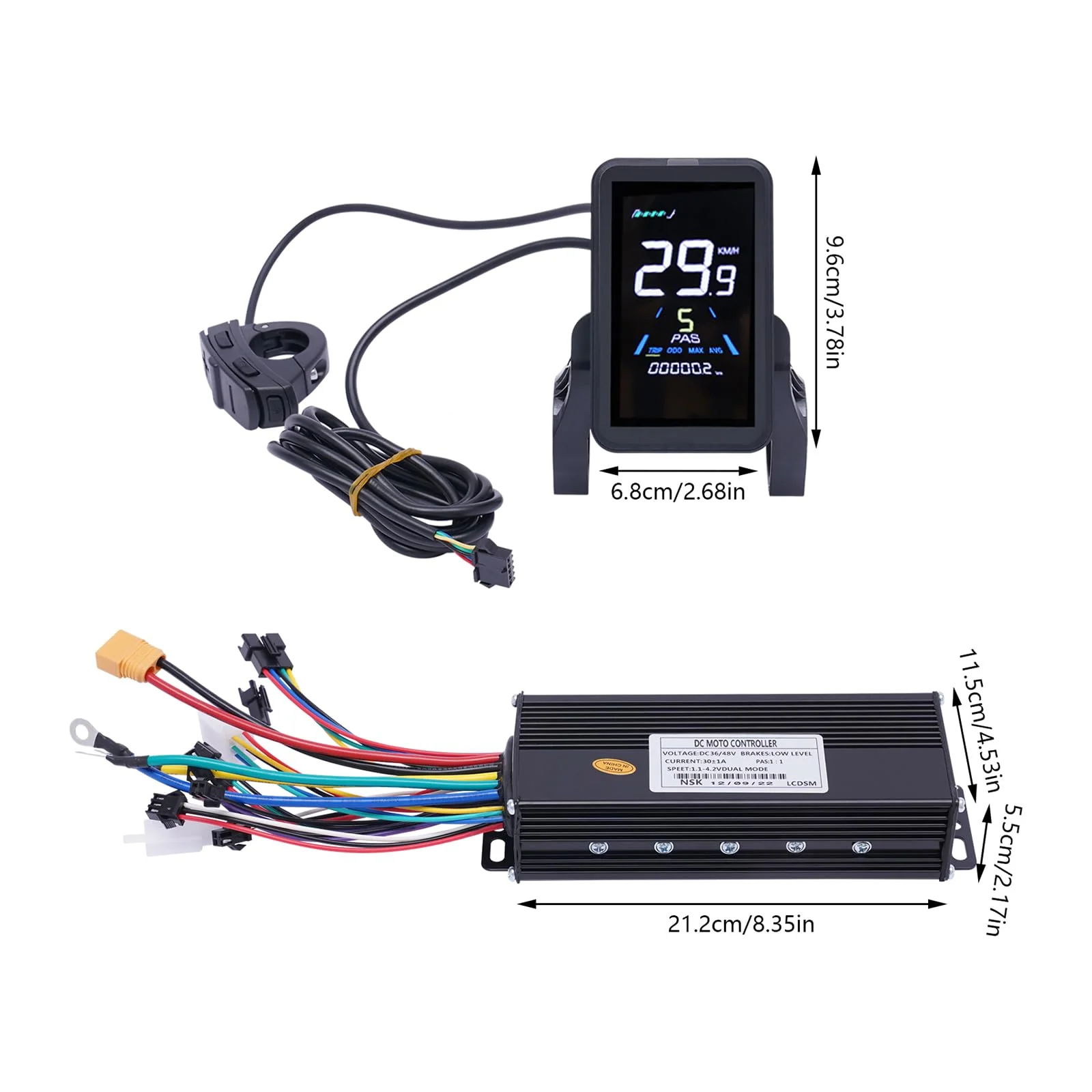 28“ E-Bike Fahrrad Umbausatz, 1000W E-Bike Nabenmotor Umbausatz Elektro Vorderrad Hinterrad Elektrofahrrad ebike Motor Conversion Kit - Image 7