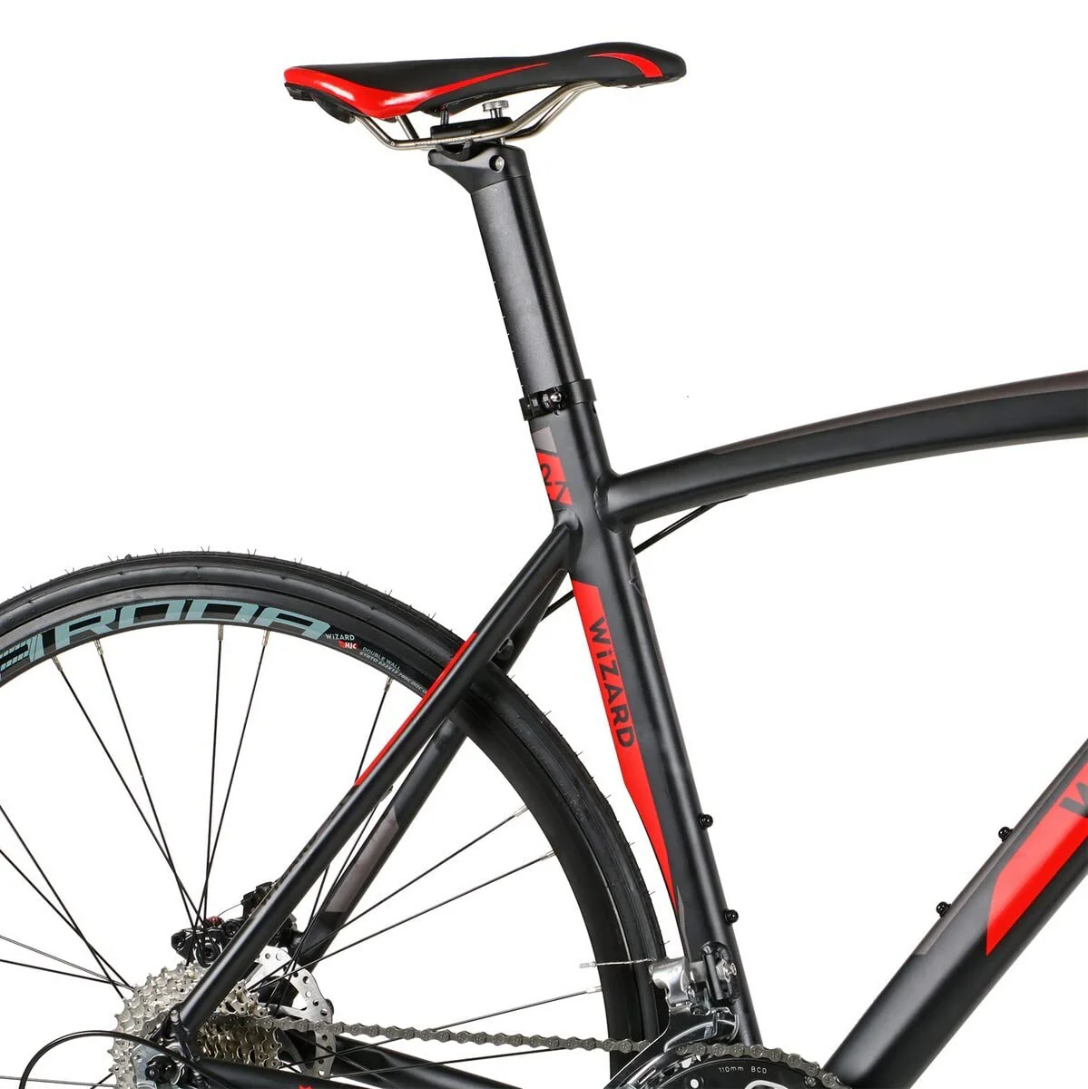 28 Zoll Alu Rennrad Wizard Spark 2.7 Scheibenbremsen Shimano Sora 18 Gang Rh 51cm