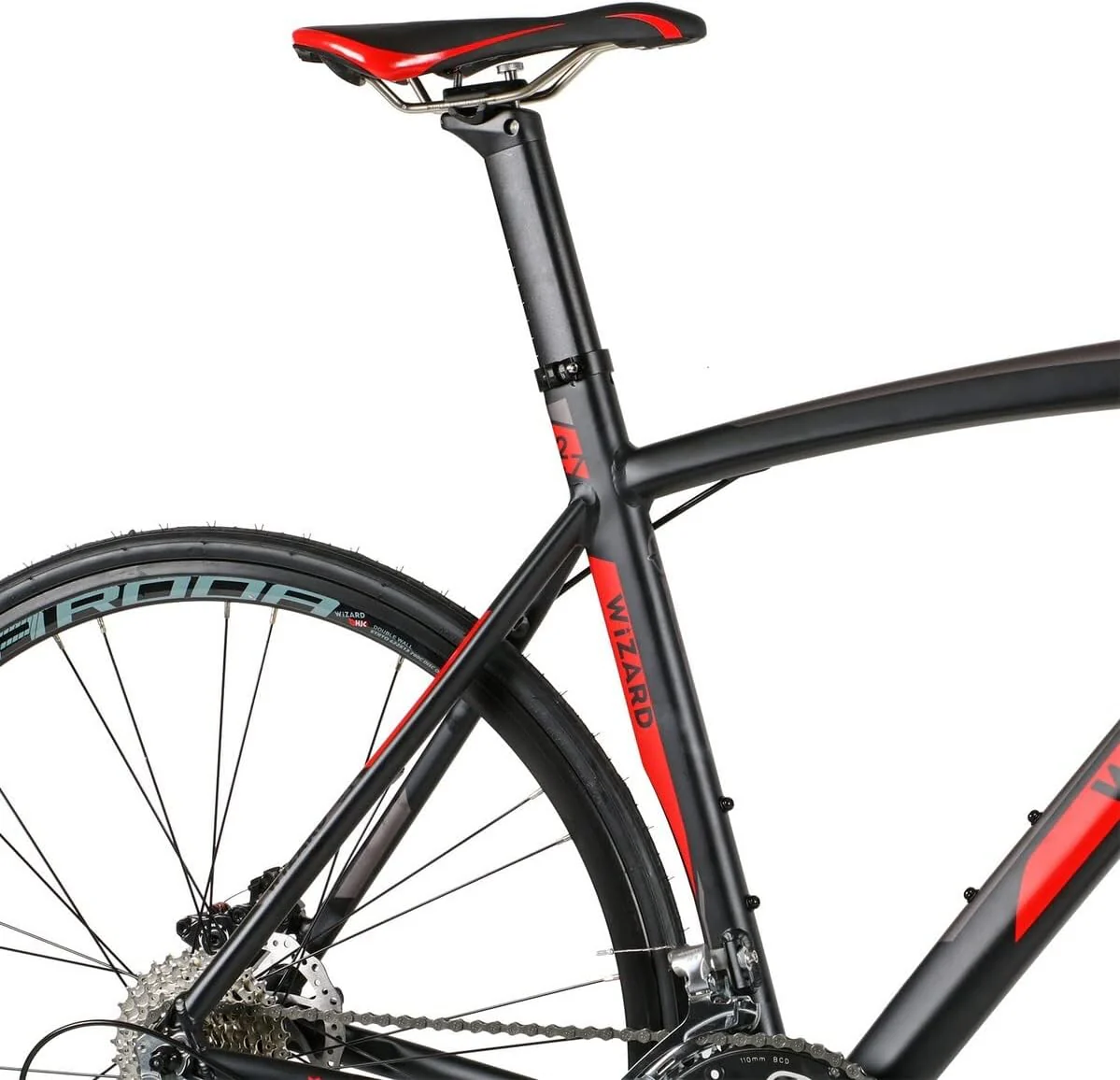 28 Zoll Alu Rennrad Wizard Spark 2.7 Scheibenbremsen Shimano Sora 18 Gang Rh 51cm - Image 3