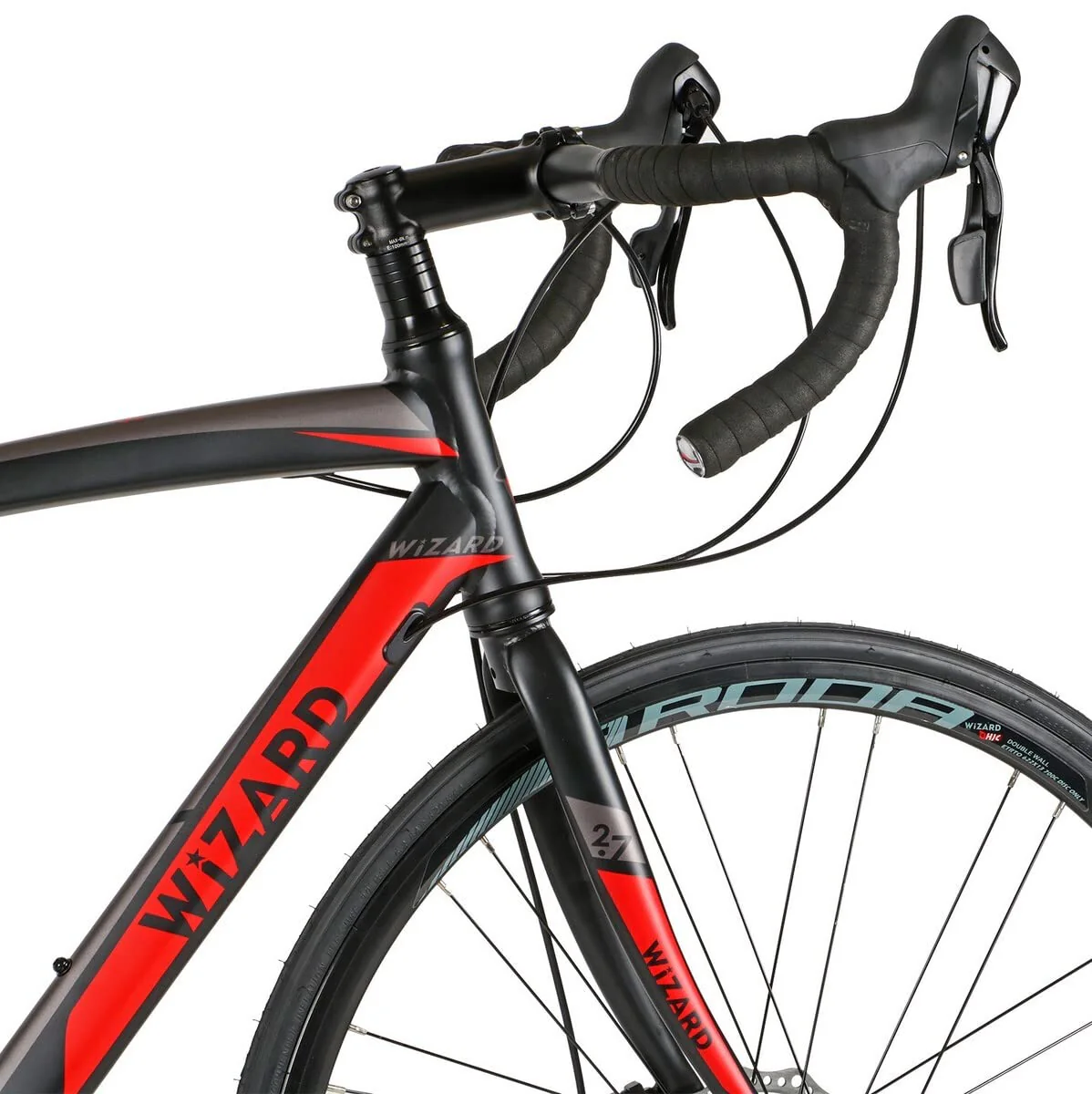 28 Zoll Alu Rennrad Wizard Spark 2.7 Scheibenbremsen Shimano Sora 18 Gang Rh 51cm - Image 6