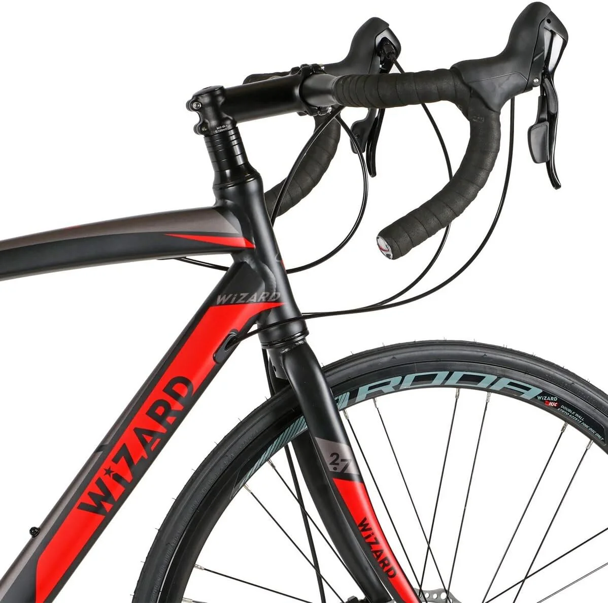 28 Zoll Alu Rennrad Wizard Spark 2.7 Scheibenbremsen Shimano Sora 18 Gang Rh 51cm - Image 8