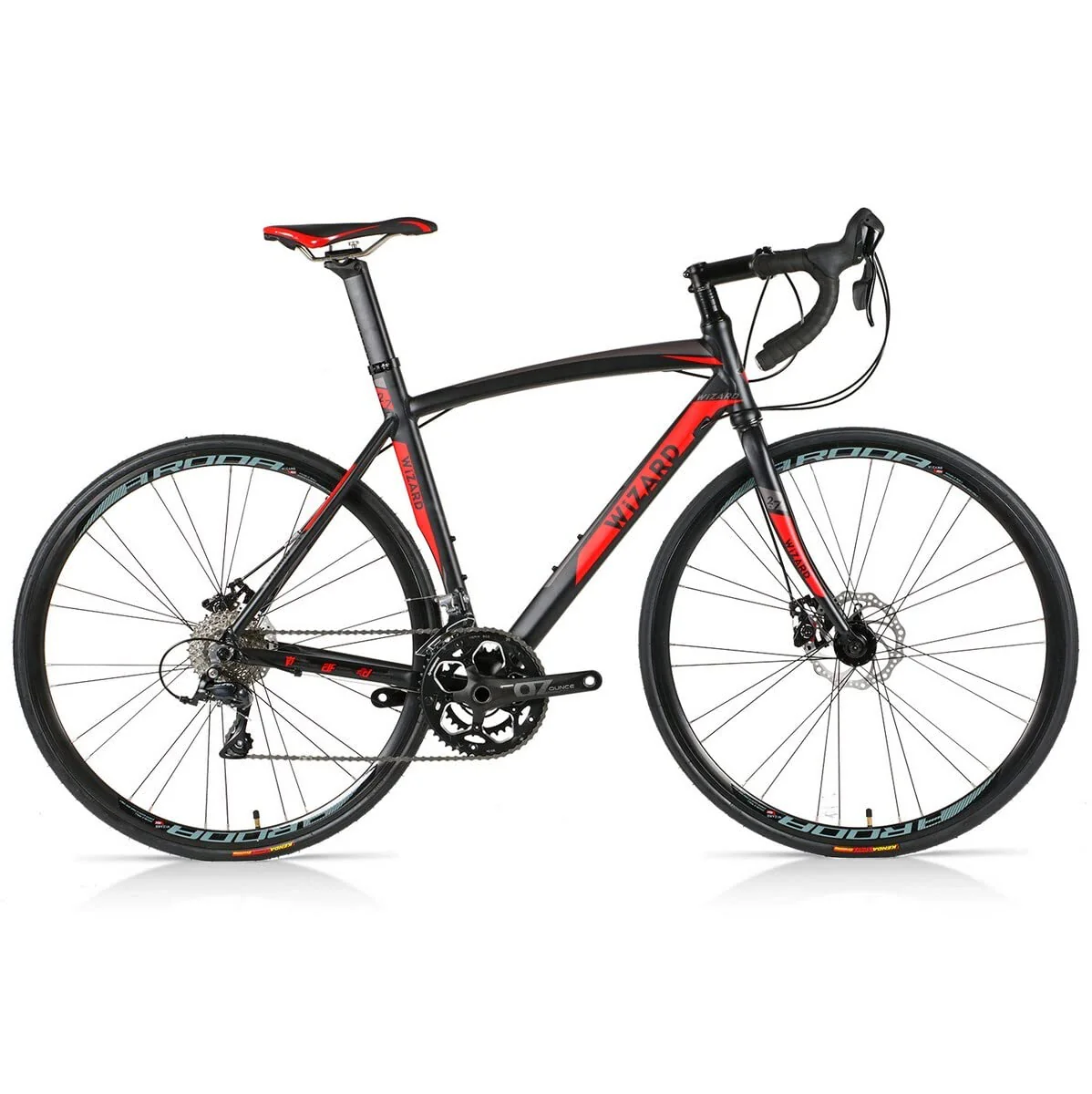 28 Zoll Alu Rennrad Wizard Spark 2.7 Scheibenbremsen Shimano Sora 18 Gang Rh 51cm - Image 9