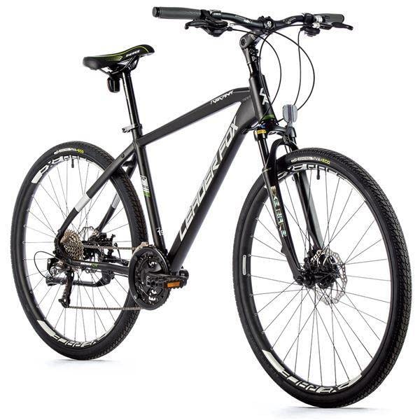 28 Zoll Leader Fox Toscana Cross Fahrrad Trekking Bike Disc schwarz RH 57cm