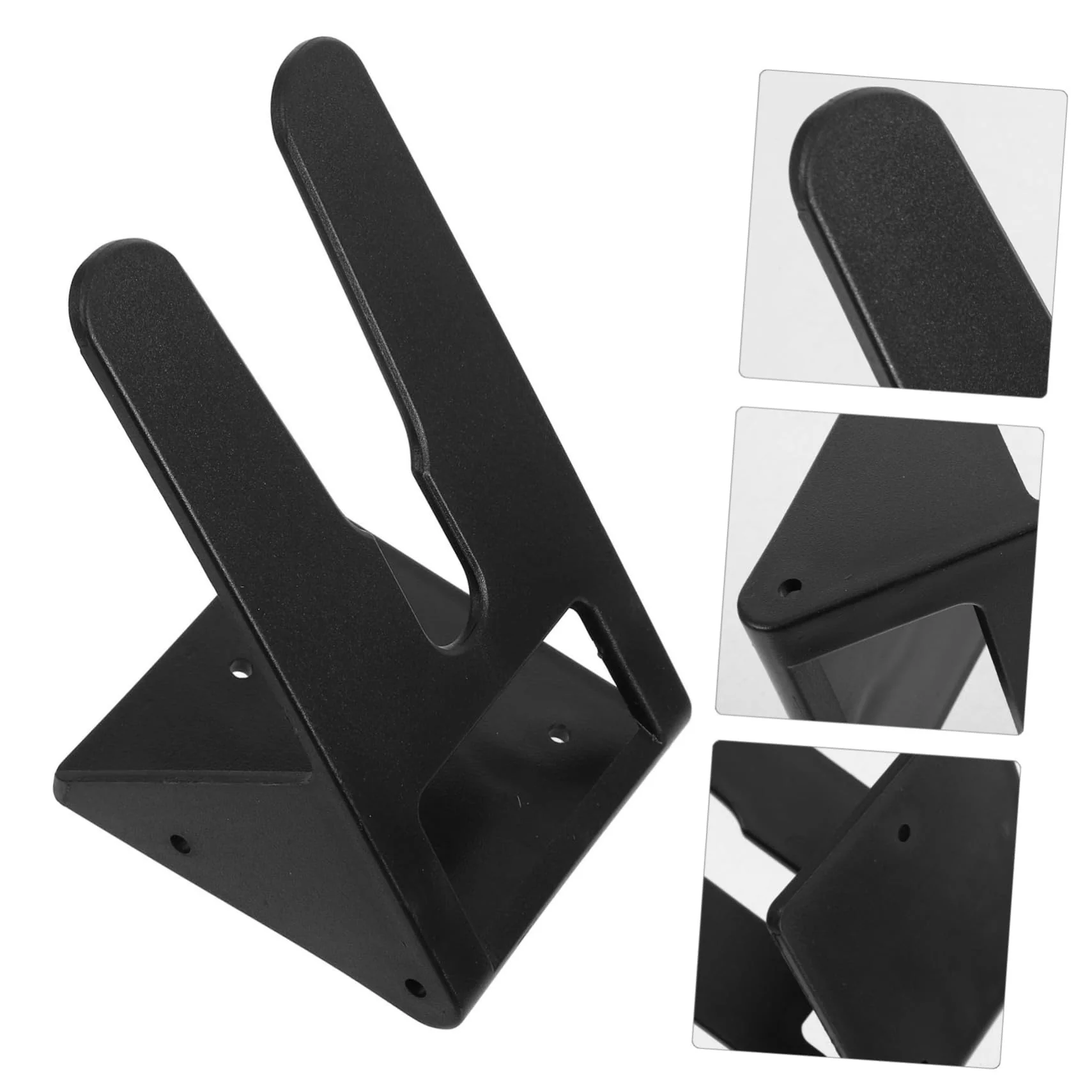 2st Scannerhalterung Rack Für Etikettenleser Scannerständer Für Den Schreibtisch Handscanner-Rack Scanner-autohalterung Rasierständer USB-Scanner Scanner Für Computer Black Plastik OUNONA - Image 9