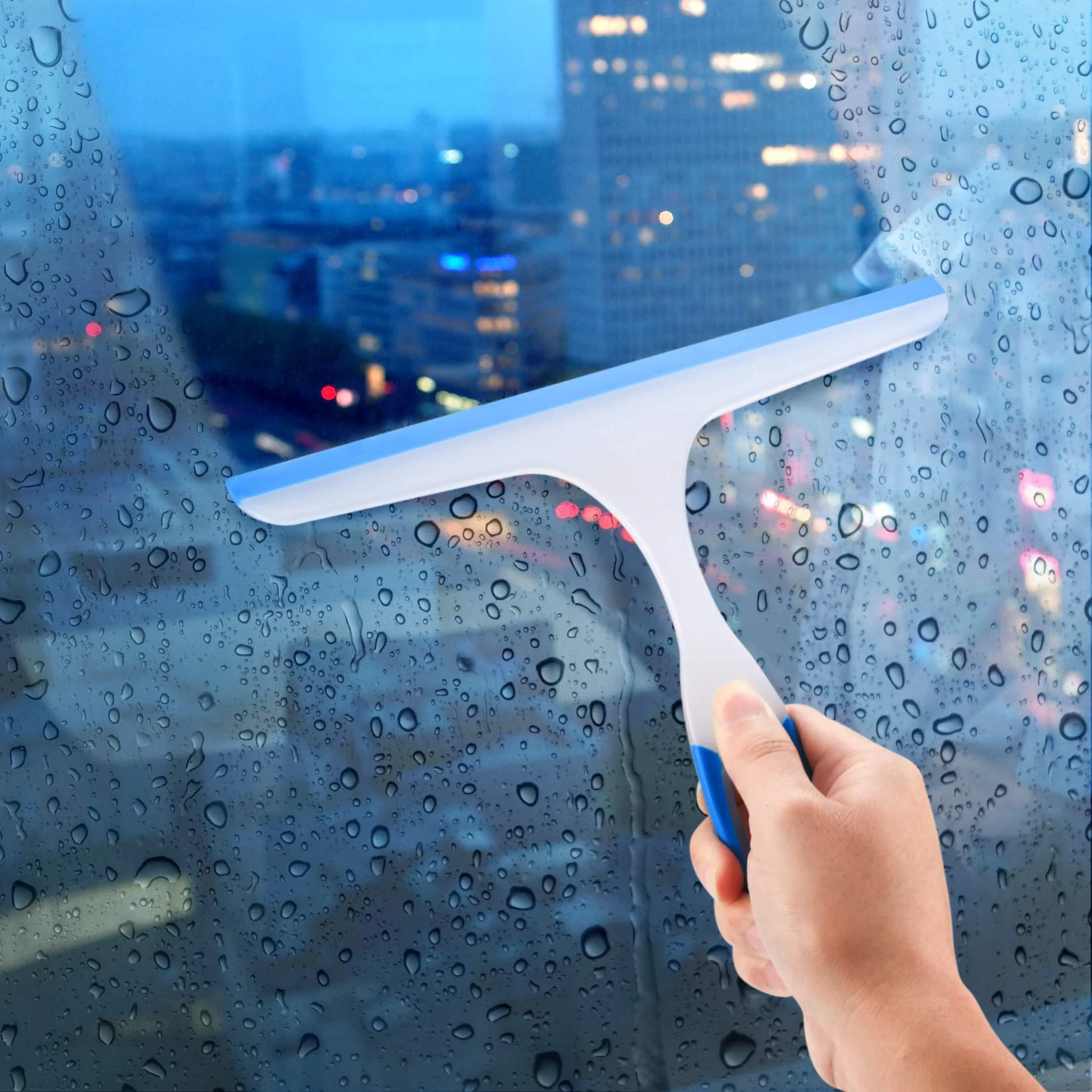 3 Stück Duschkabinenabzieher, Duschabzieher, Duschwischer, Glasreinigung Gummiklinge, Kunststoffreiniger Schaber Waschmaschine für Spiegel, Badezimmer, Fenster, Boden, Glas - Image 7