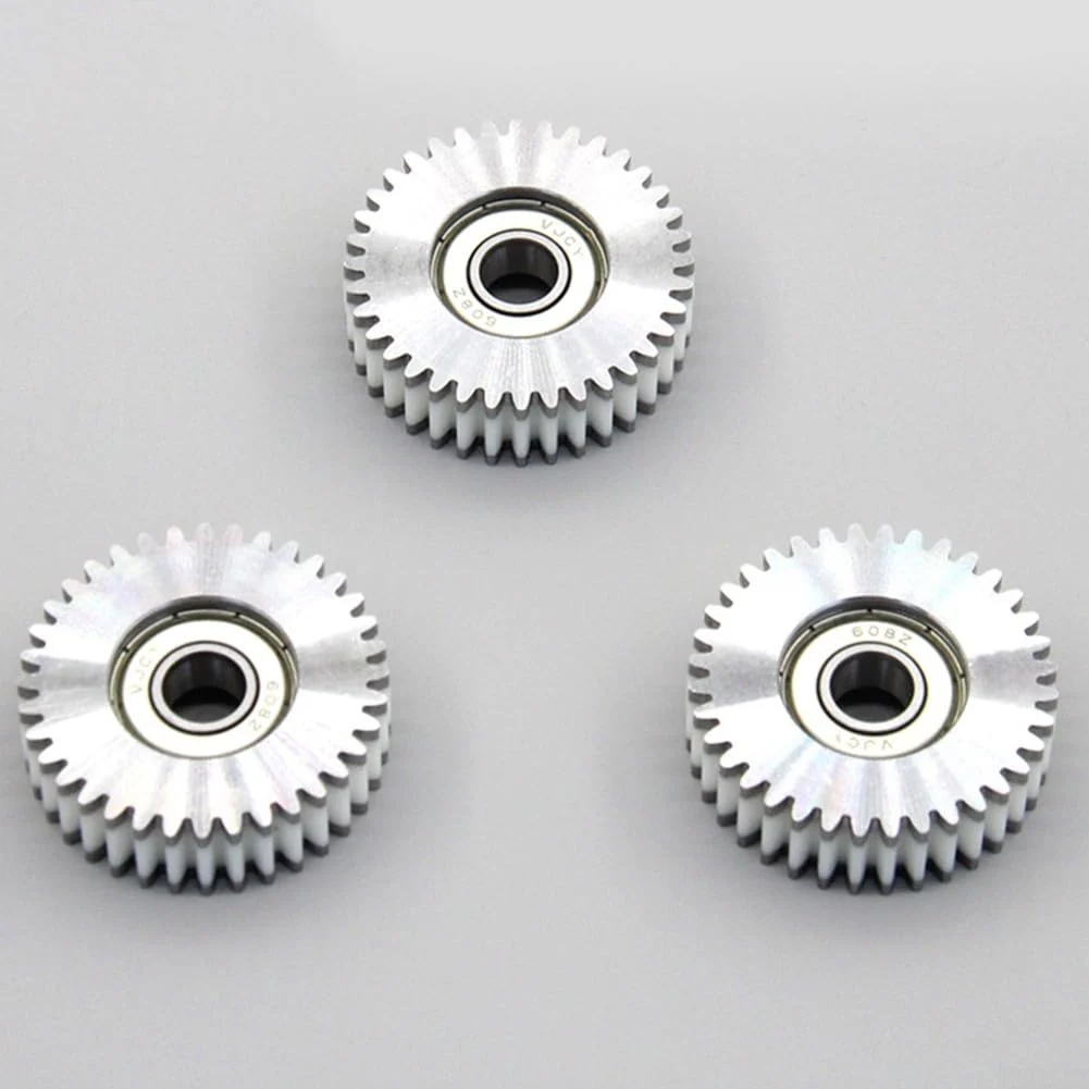 3 x 36 Zähne E-Bike-Radnabenmotor, Planetengetriebe mit Kugellager für Bafang, 500 W, 47 x 8 x 13 mm, Nylon-Zähne, Getriebe, Kupplung, E-Bike-Werkzeug-Zubehör (47 x 13 x 8 mm) - Image 3