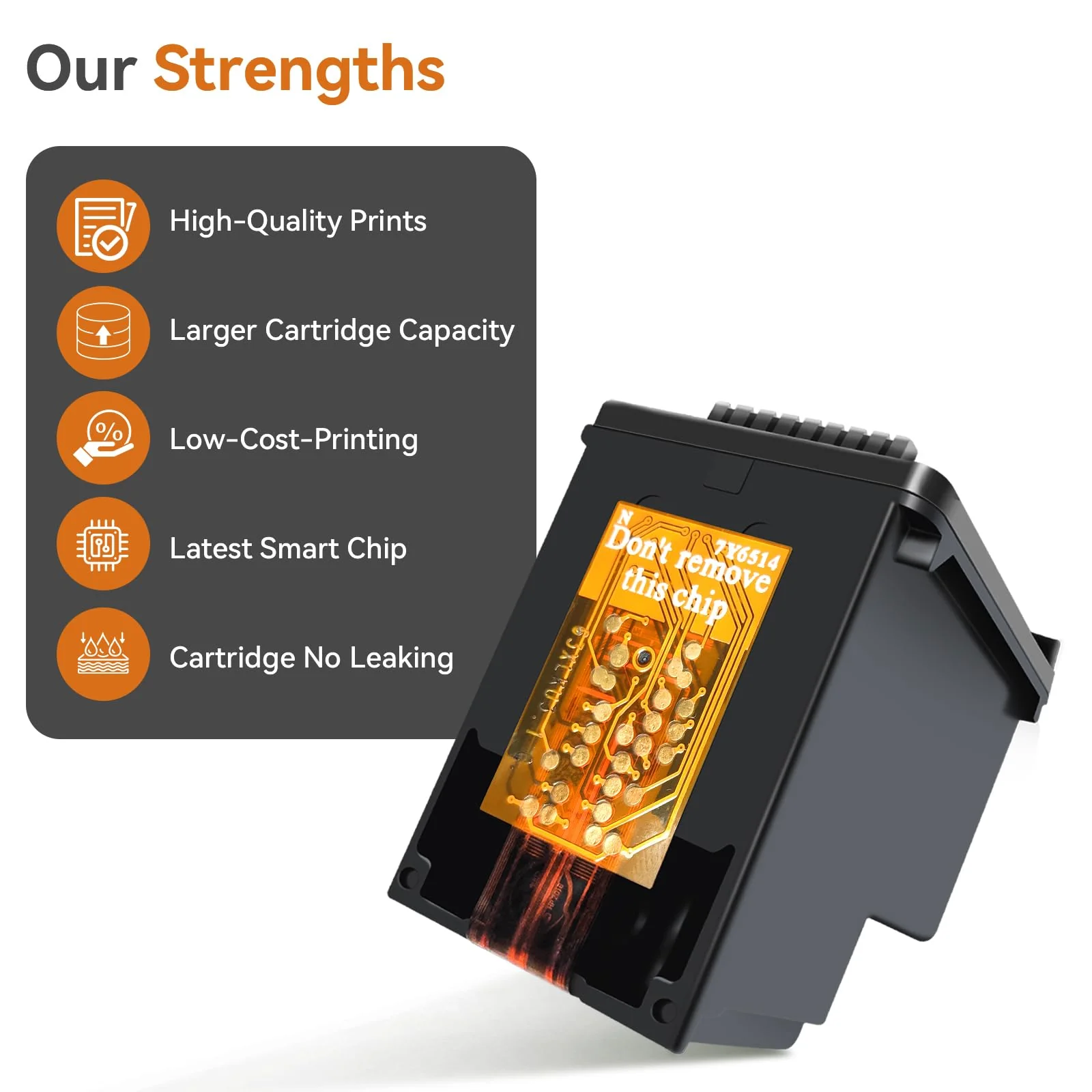 305 Druckerpatronen Schwarz, 305 XL Schwarz Kompatible für HP 305 Druckerpatronen, Druckerpatronen 305 Schwarz für HP DeskJet 2720 2720e 2710 2700 Plus 4120 4110 4100 Envy 6020 6032 6030 6000 Pro 6400 - Image 6