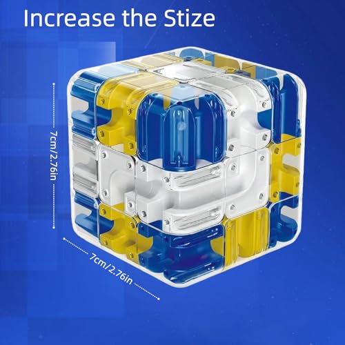 3D Labyrinth-Puzzle-Würfel – Denksportspielzeug für Jugendliche & Erwachsene | Fördert räumliches Vorstellungsvermögen & logisches Denken - Image 6