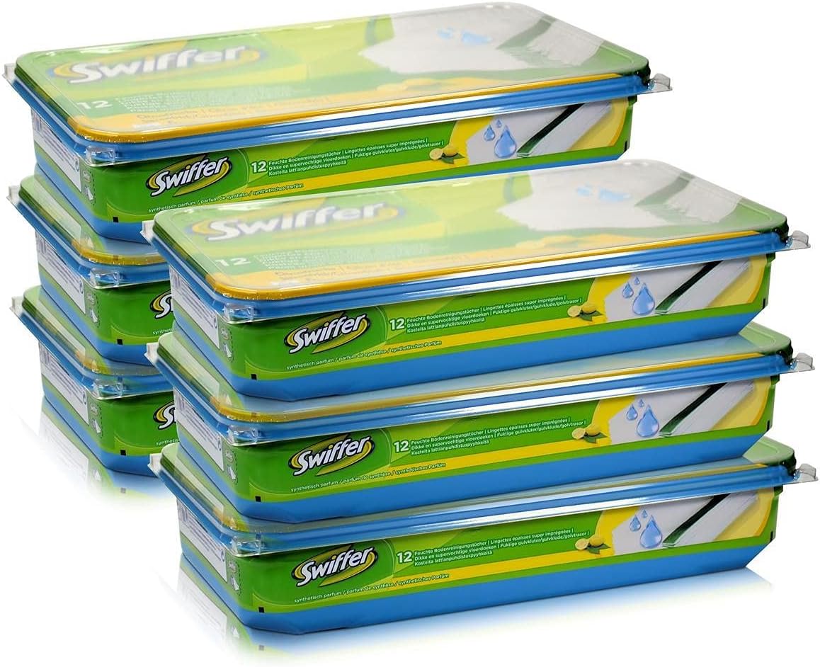 3x Swiffer Wet Wischtücher Nachfüllpackung 24 Tücher - Image 3
