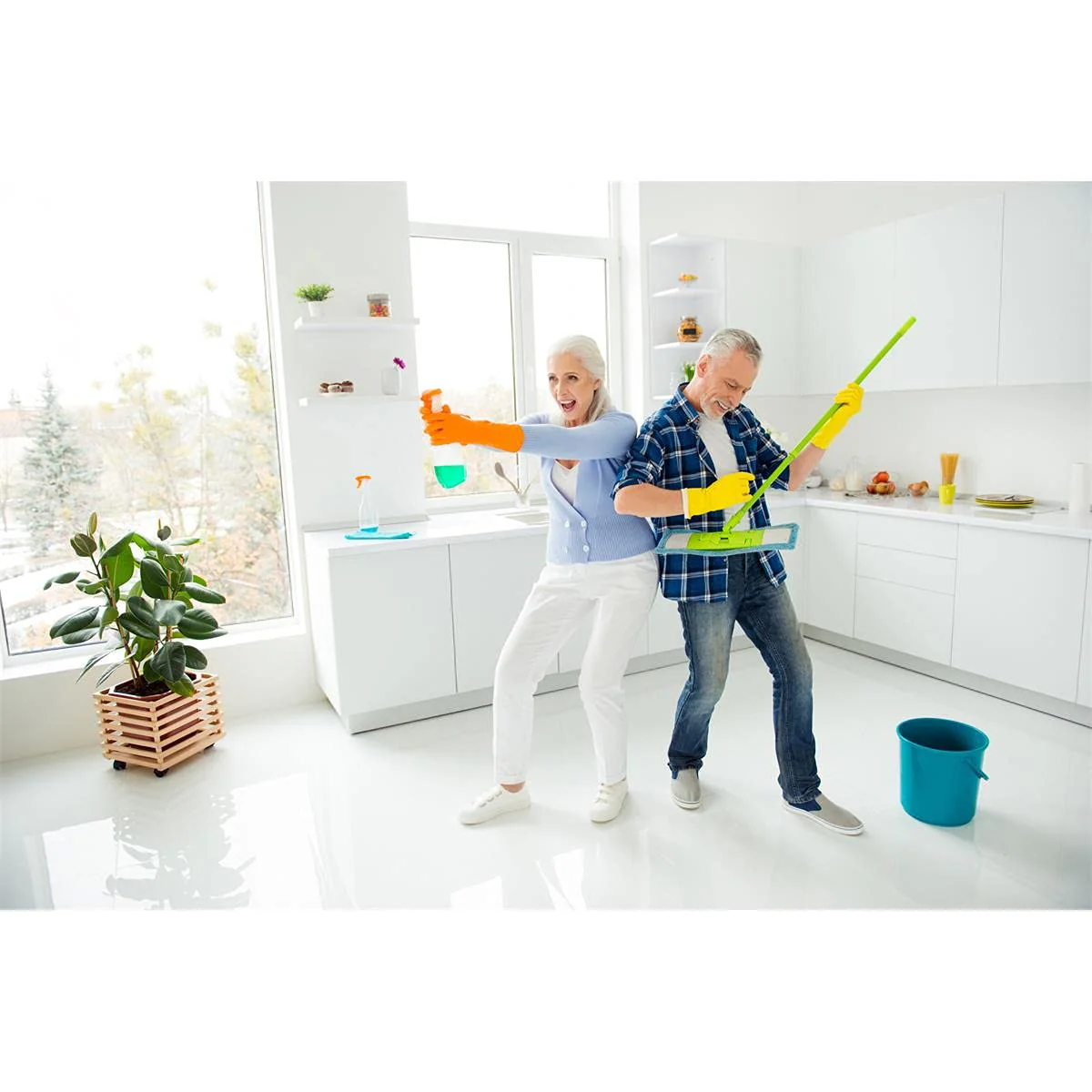 3x Swiffer Wet Wischtücher Nachfüllpackung 24 Tücher - Image 8