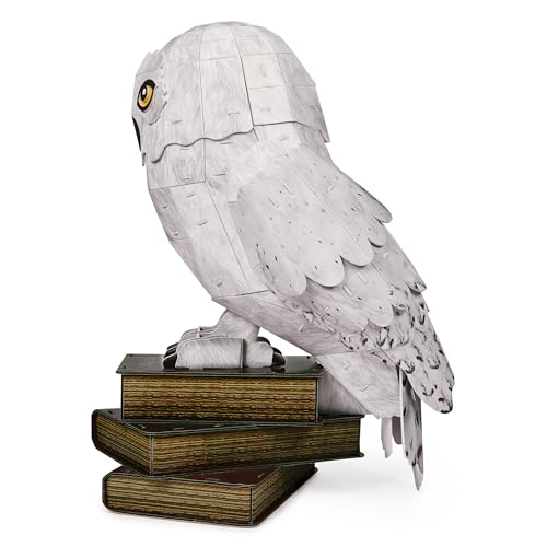 4D Build - Harry Potter, 3D-Puzzle der beliebten Schnee-Eule Hedwig aus hochwertigem Karton, 118 Teile, für Harry Potter Fans ab 12 Jahren - Image 4