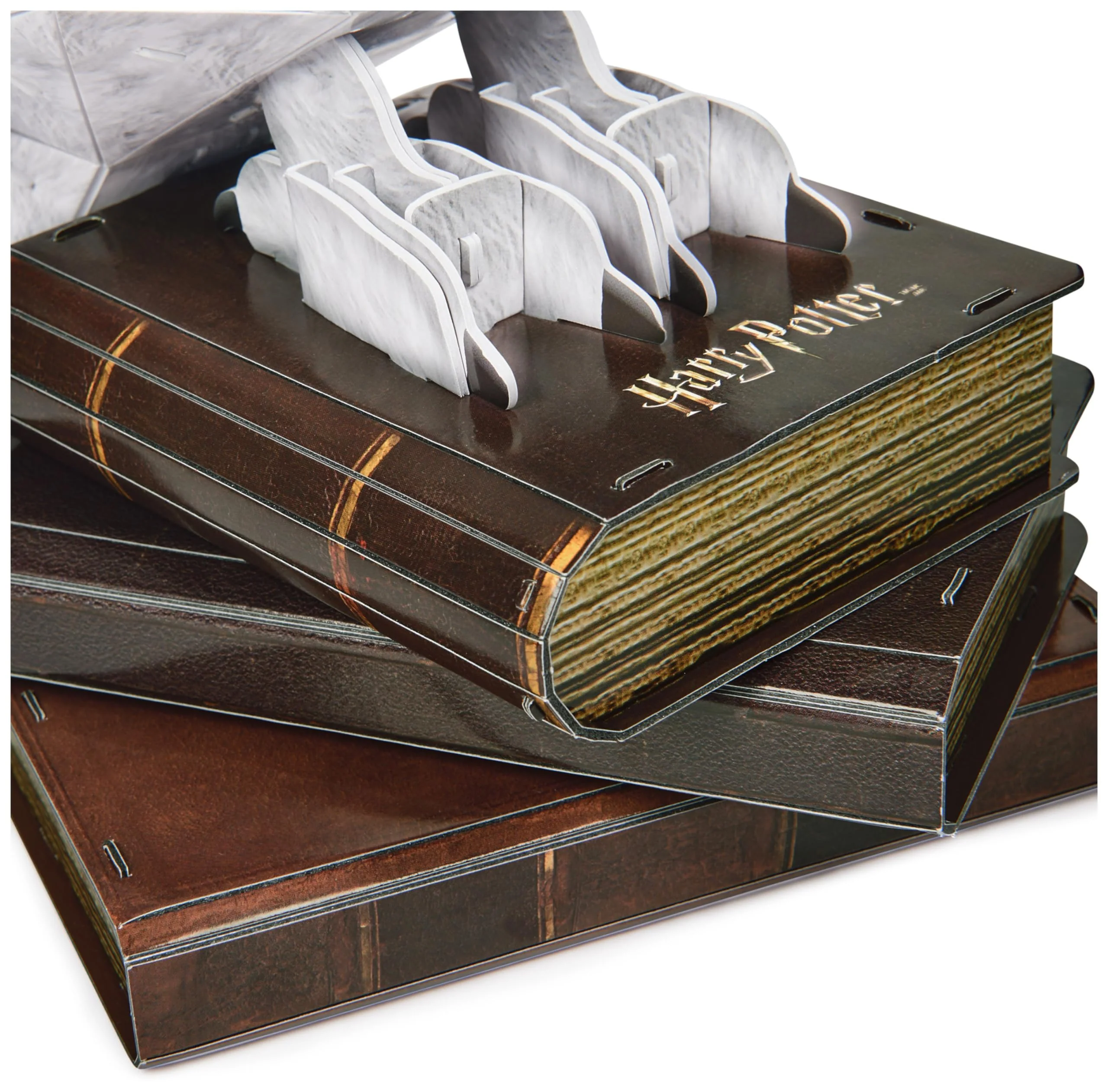 4D Build - Harry Potter, 3D-Puzzle der beliebten Schnee-Eule Hedwig aus hochwertigem Karton, 118 Teile, für Harry Potter Fans ab 12 Jahren - Image 8