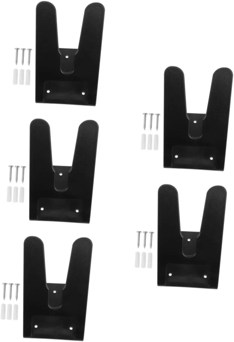 5St Scannerhalterung Rack für Etikettenleser Scannerständer für den Schreibtisch Handscanner-Rack Scanner-Autohalterung Scanner für Computer Scanner für Etiketten Plastik Black SOLUSTRE - Image 5