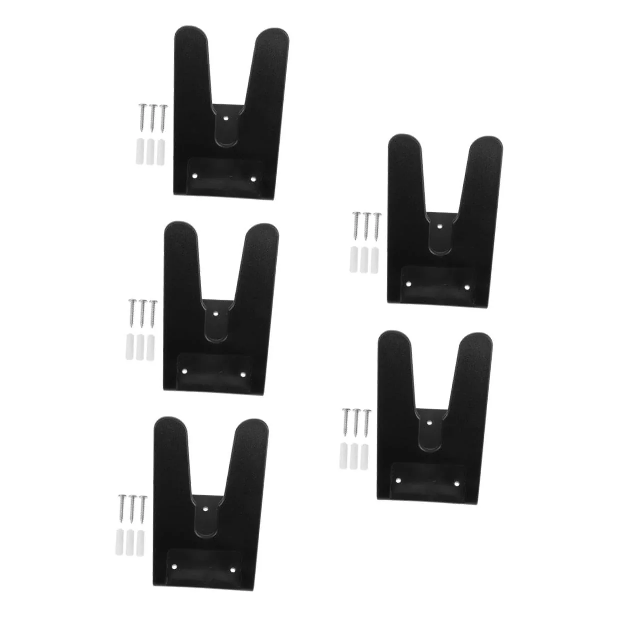 5St Scannerhalterung Rack für Etikettenleser Scannerständer für den Schreibtisch Handscanner-Rack Scanner-Autohalterung Scanner für Computer Scanner für Etiketten Plastik Black SOLUSTRE - Image 9