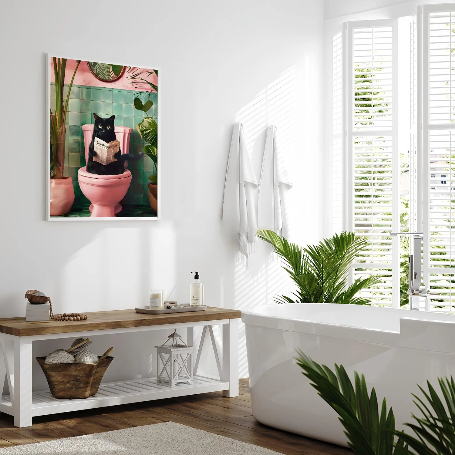 77iiAii Malen Nach Zahlen Erwachsene - 40x50 cm Leinwand Lustiges Katze auf Toilette, Paint by Numbers Adult Tiere Handgemalt Ölgemälde Kit Mit 3 - Pinseln und Acrylfarbe, Als Geschenk und Wanddeko - Image 5