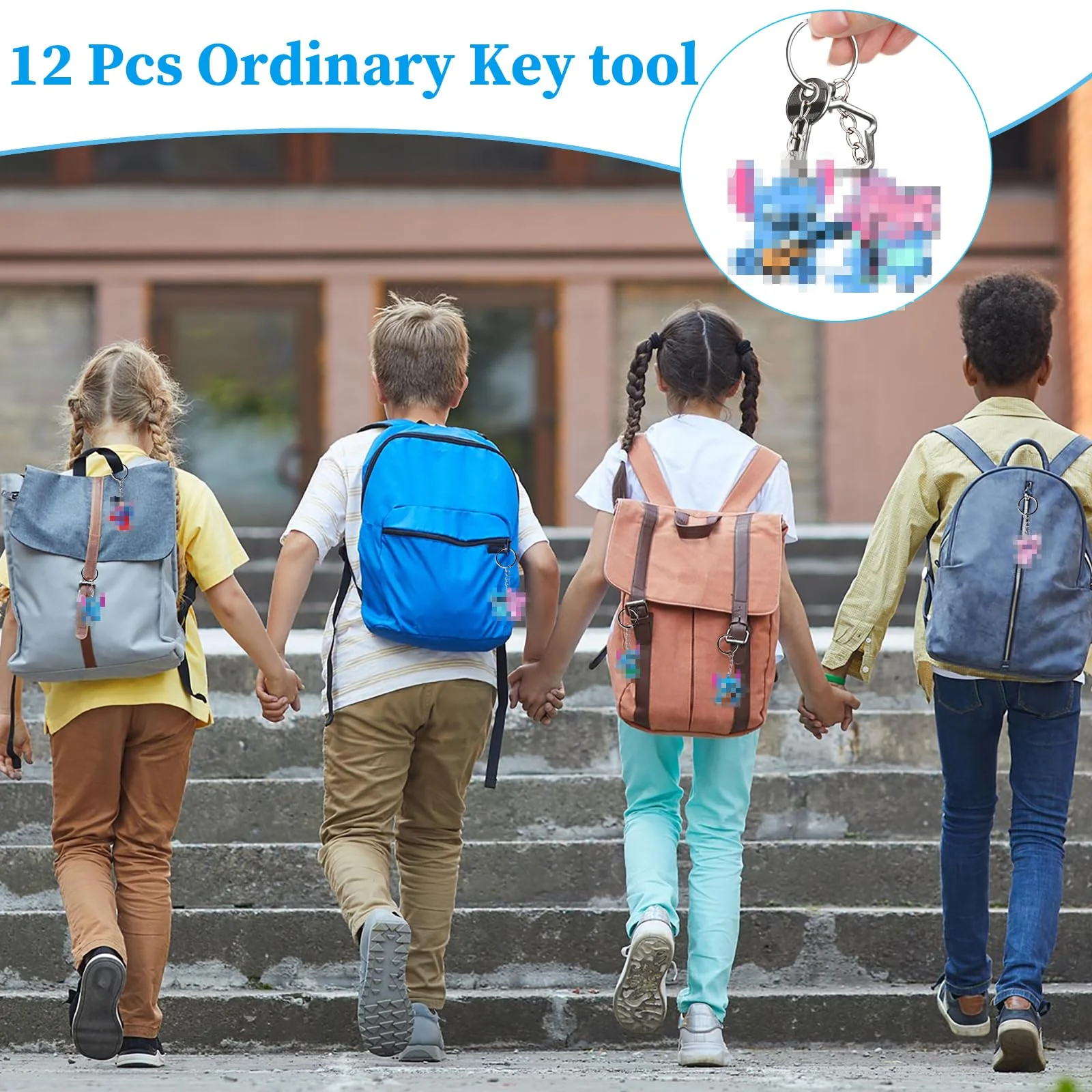 86PCS Cartoon Thema Kindergeburtstag Mitgebsel Set, Party Mitgebsel Mit Armbänder Schlüsselanhänger Stifte Aufkleber Für Party Kleine Gastgeschenke Give Aways - Image 4