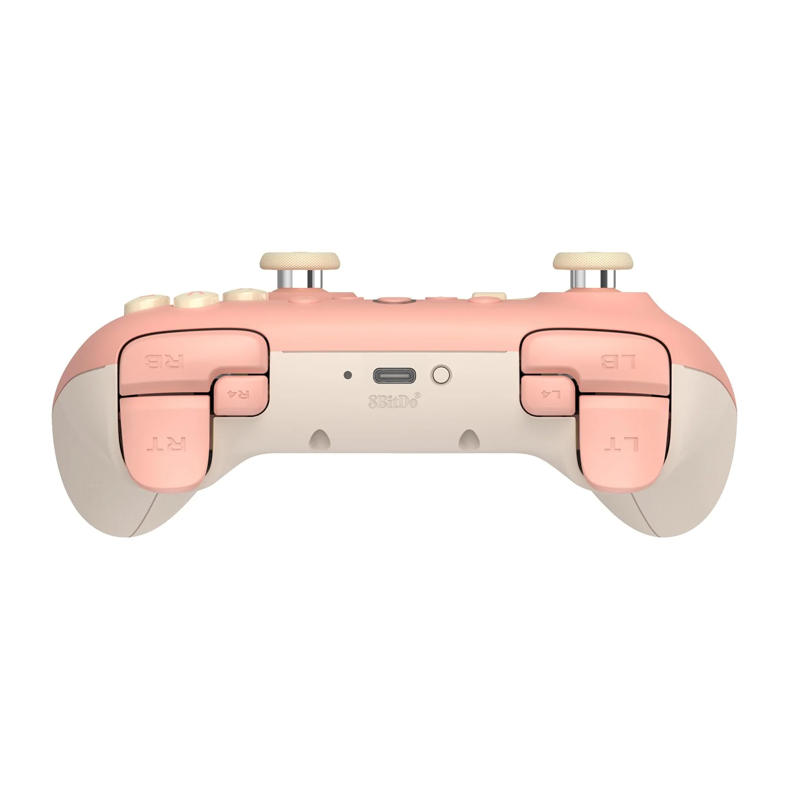 8bitdo Ultimate 2C Wireless Controller für Windows-PC und Android, mit 1000 Hz Abfragerate, Hall-Effekt-Joysticks und Hall-Triggern und Neu Belegbaren L4/R4-Stoßfängern, Turbofunktion (Pfirsich) - Image 3