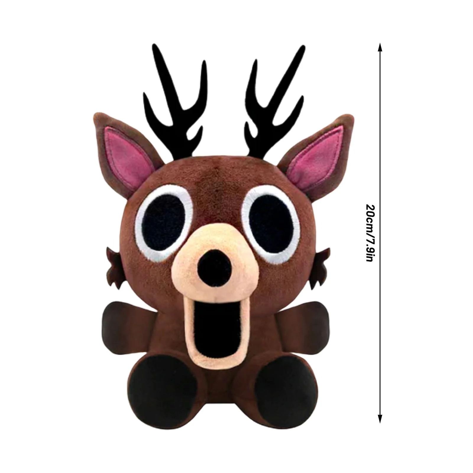 99 Nights in The Forest Deer Plüsch Weiches Gefülltes Tier Puppe Plüschspielzeug für Kinder Jungen und Mädchen - Image 5