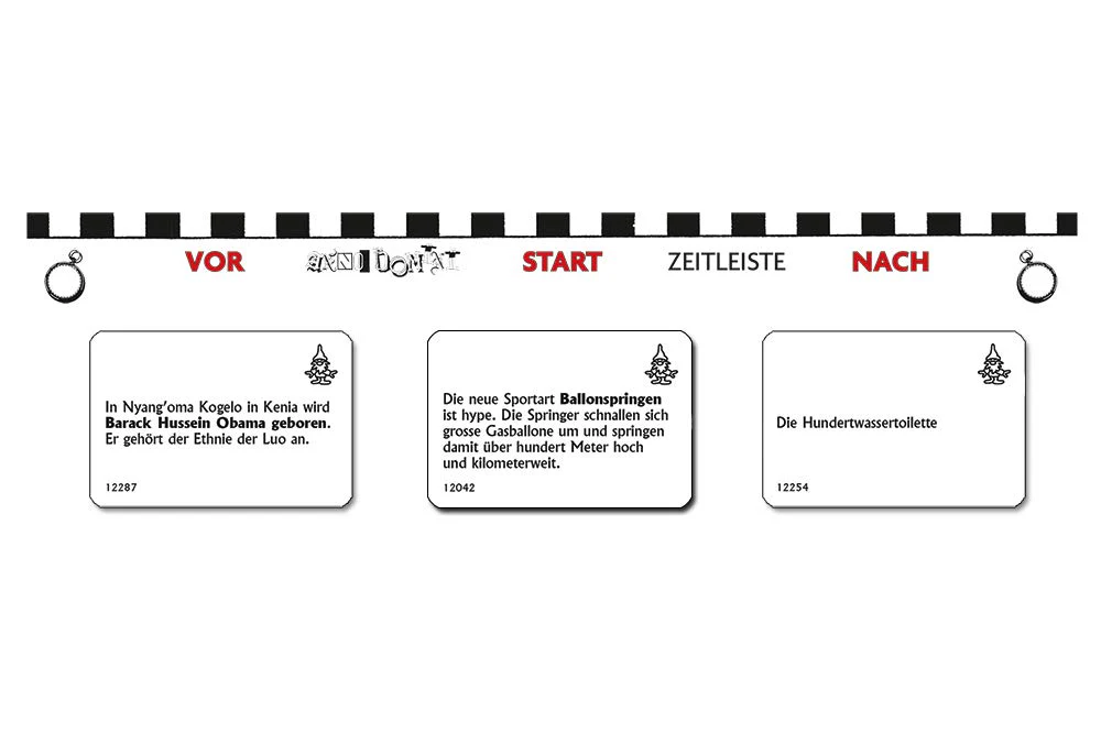 ABACUSSPIELE 09181 - Anno Domini - Kuriositäten, Kartenspiel - schätzen - bluffen - zweifeln, Orange - Image 4