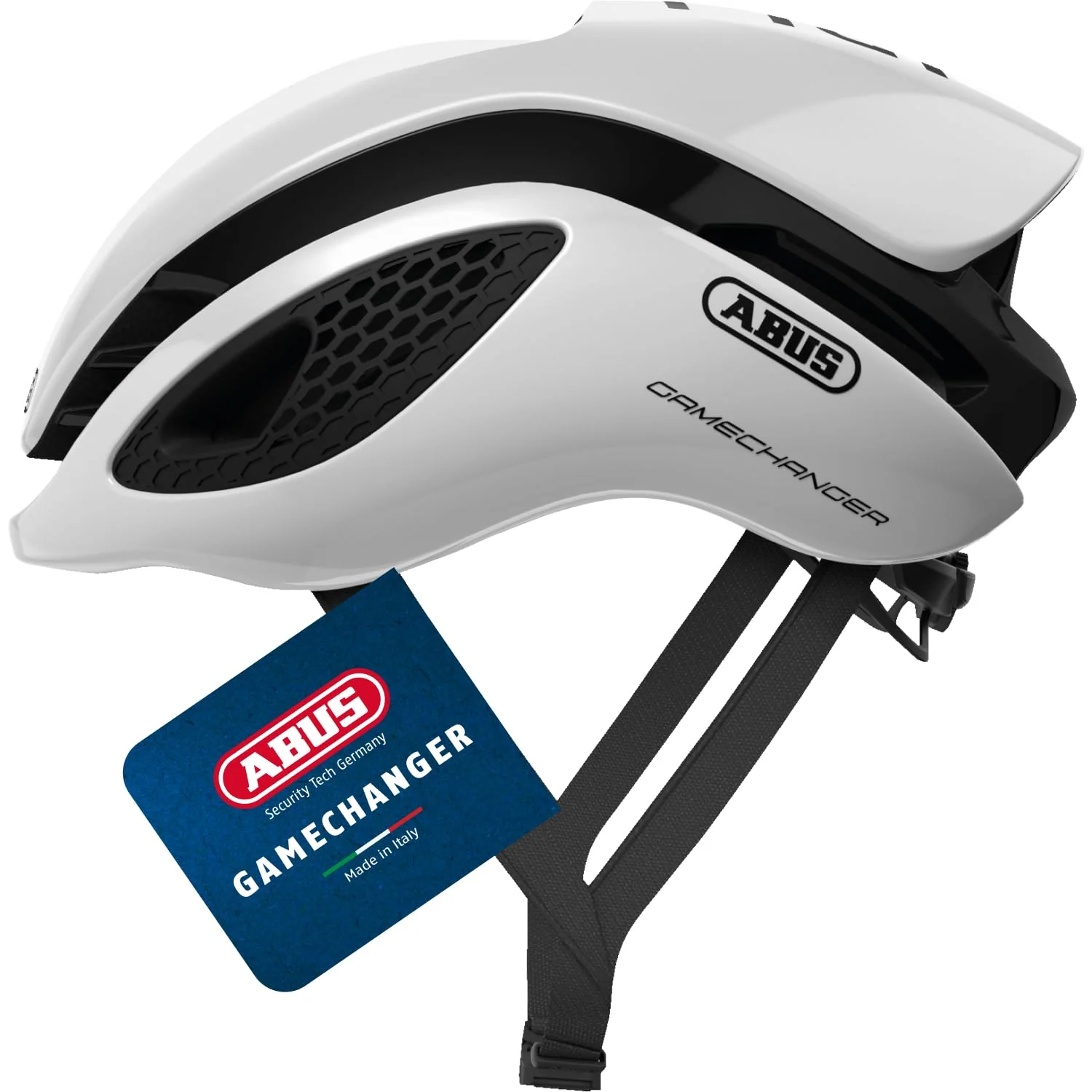 ABUS 77601 Fahrradhelm, Weiß (Polar White), M (52-58 cm) - Image 2