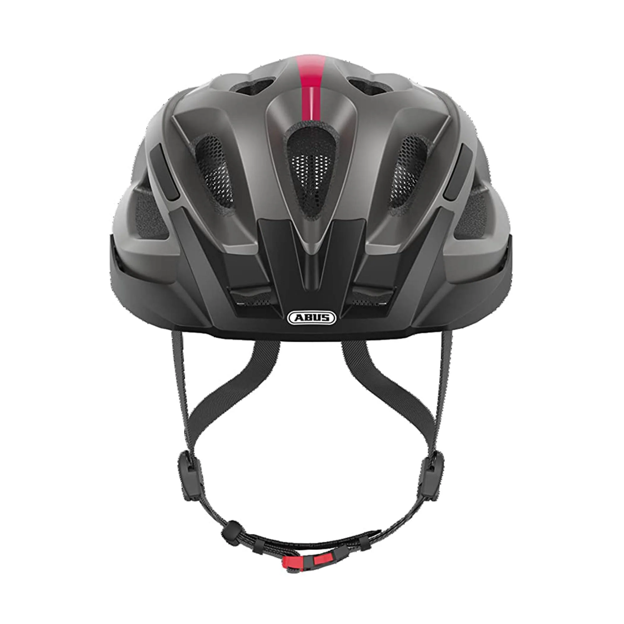 ABUS 81940 Fahrradhelm, Grau (Concrete grey), L (58-62 cm)