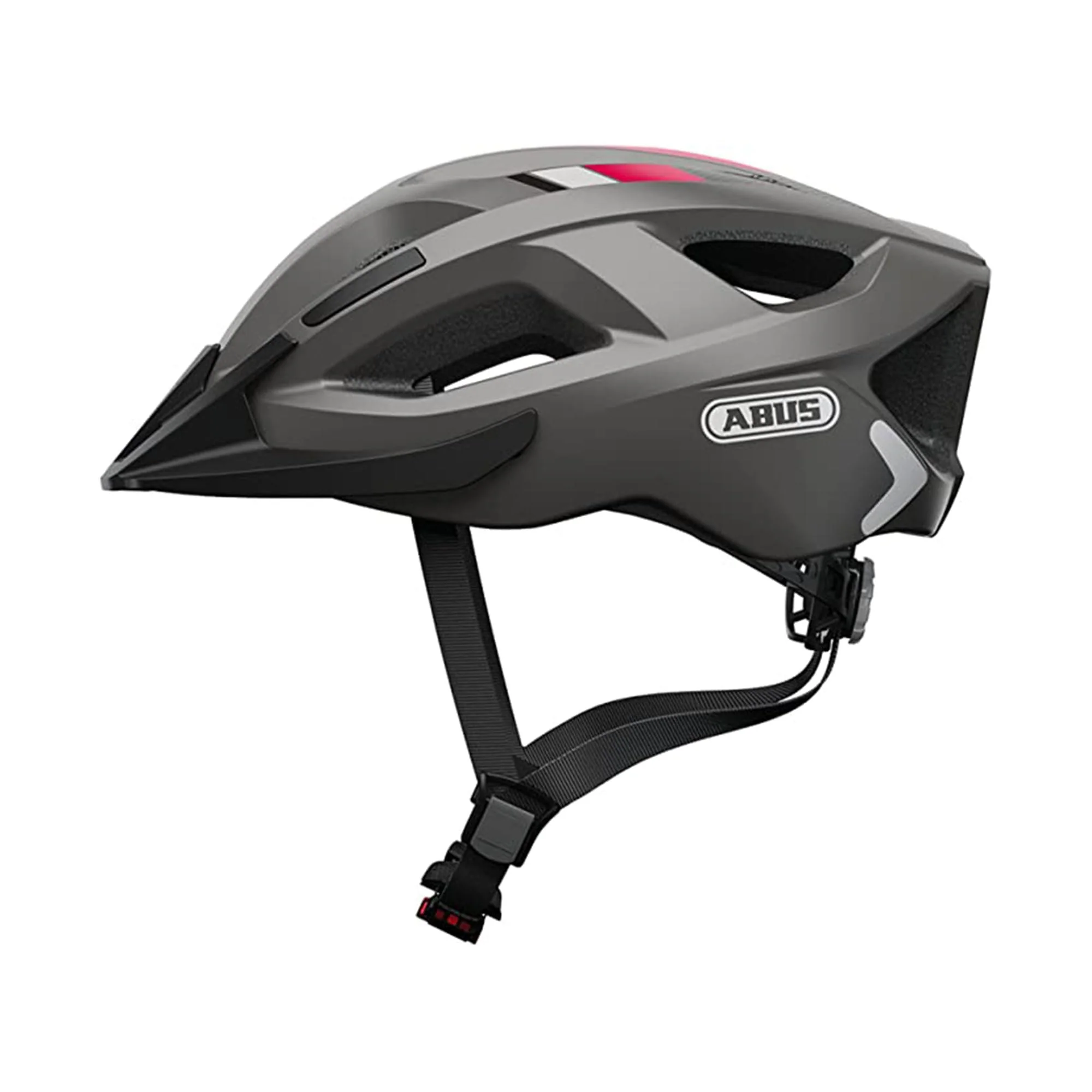 ABUS 81940 Fahrradhelm, Grau (Concrete grey), L (58-62 cm) - Image 2