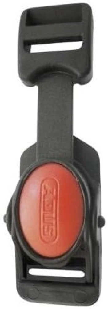 ABUS Helm-Kinnschnalle mit Ratsche, S/M, Schwarz - Image 2
