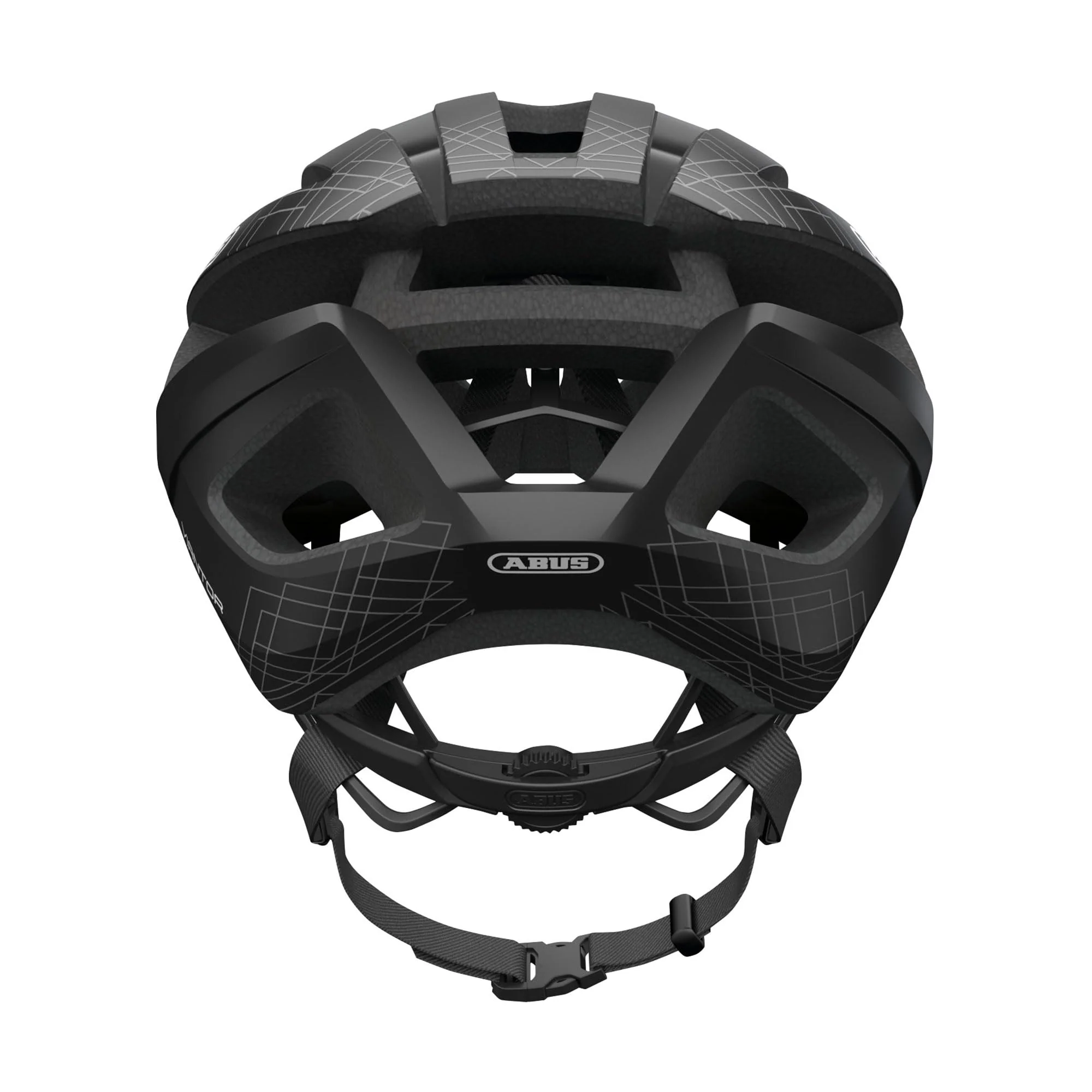 ABUS Rennradhelm Viantor - Sportlicher Fahrradhelm für Einsteiger - für Damen und Herren - Schwarz Matt, Größe S