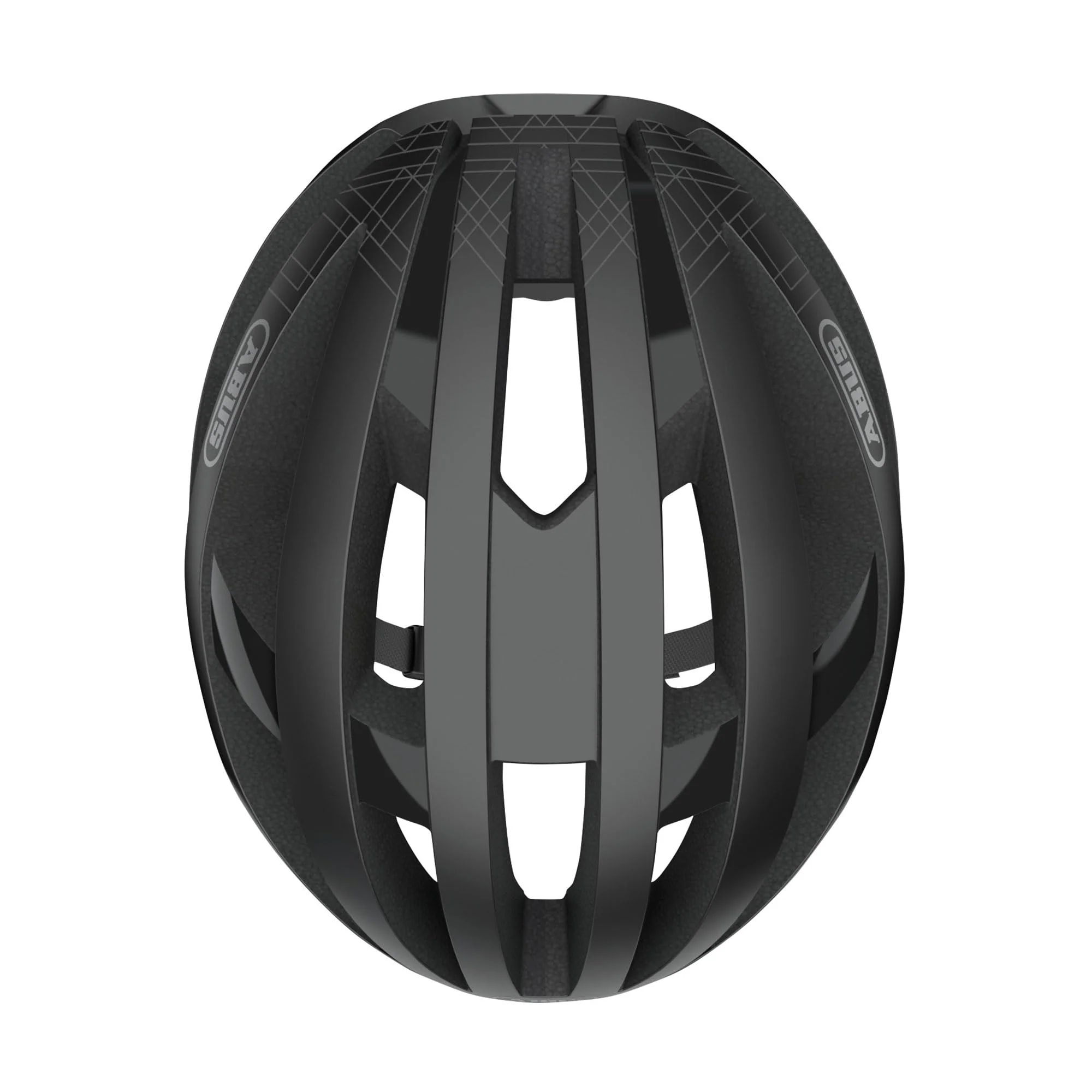 ABUS Rennradhelm Viantor - Sportlicher Fahrradhelm für Einsteiger - für Damen und Herren - Schwarz Matt, Größe S - Image 2