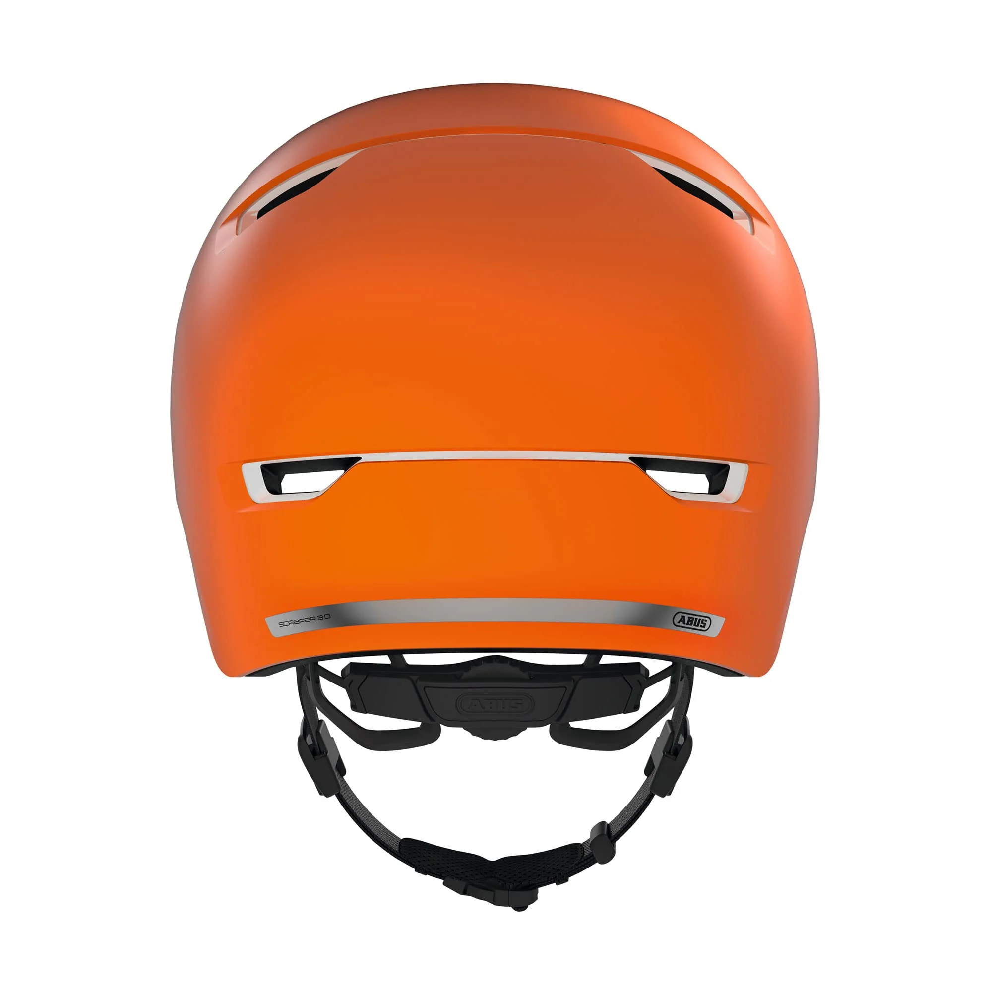 ABUS Stadthelm Scraper 3.0 ACE - Robuster Fahrradhelm für den Stadtverkehr - für Damen und Herren - Orange, Größe M - Image 4