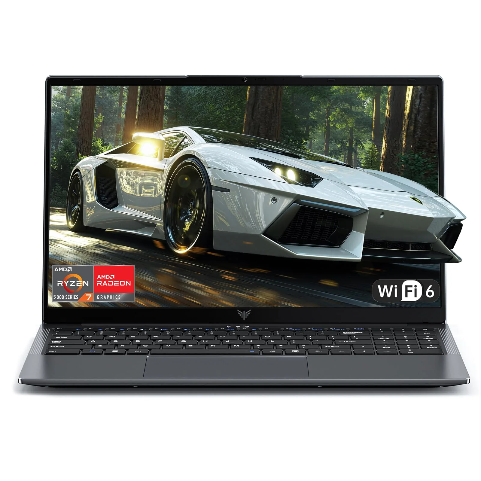 ACEMAGIC Laptop mit Metallgehäuse und Hintergrundbeleuchtetem Laptop Ryzen 5 7430U(8C/16T, bis zu 4,3 GHz) für Notebook,15.6 Zoll FHD,16GB DDR4,512GB M.2 SSD,WiFi 6,BT5. 2,HDMI(Gray)