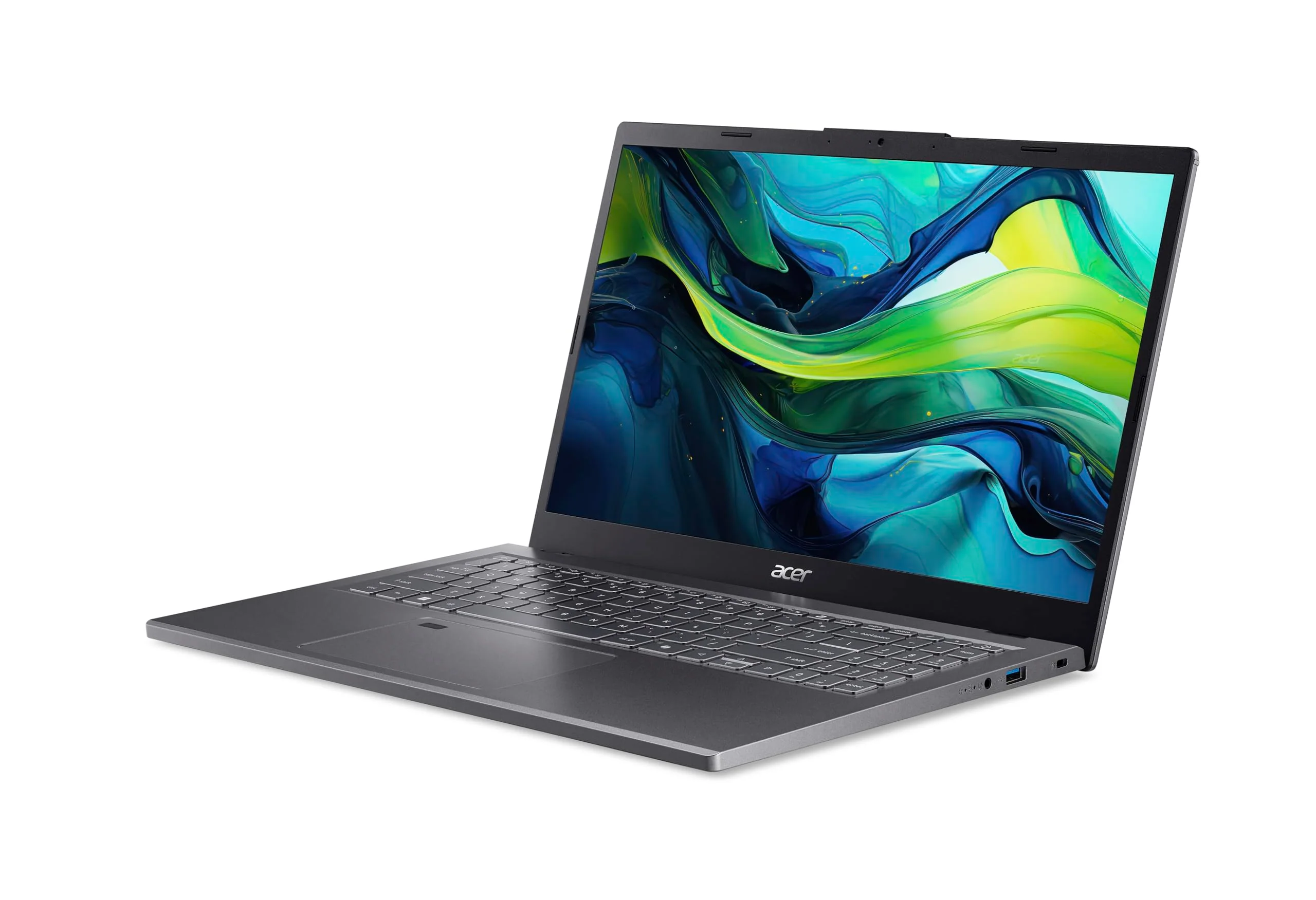 Acer Aspire 15 (A15-41M-R0QX) Laptop, 15,6" FHD IPS Display, AMD Ryzen 5 8640HS, 8 GB RAM, 512 GB SSD, AMD Radeon 760M, Windows 11, QWERTZ Tastatur, grau - Image 7