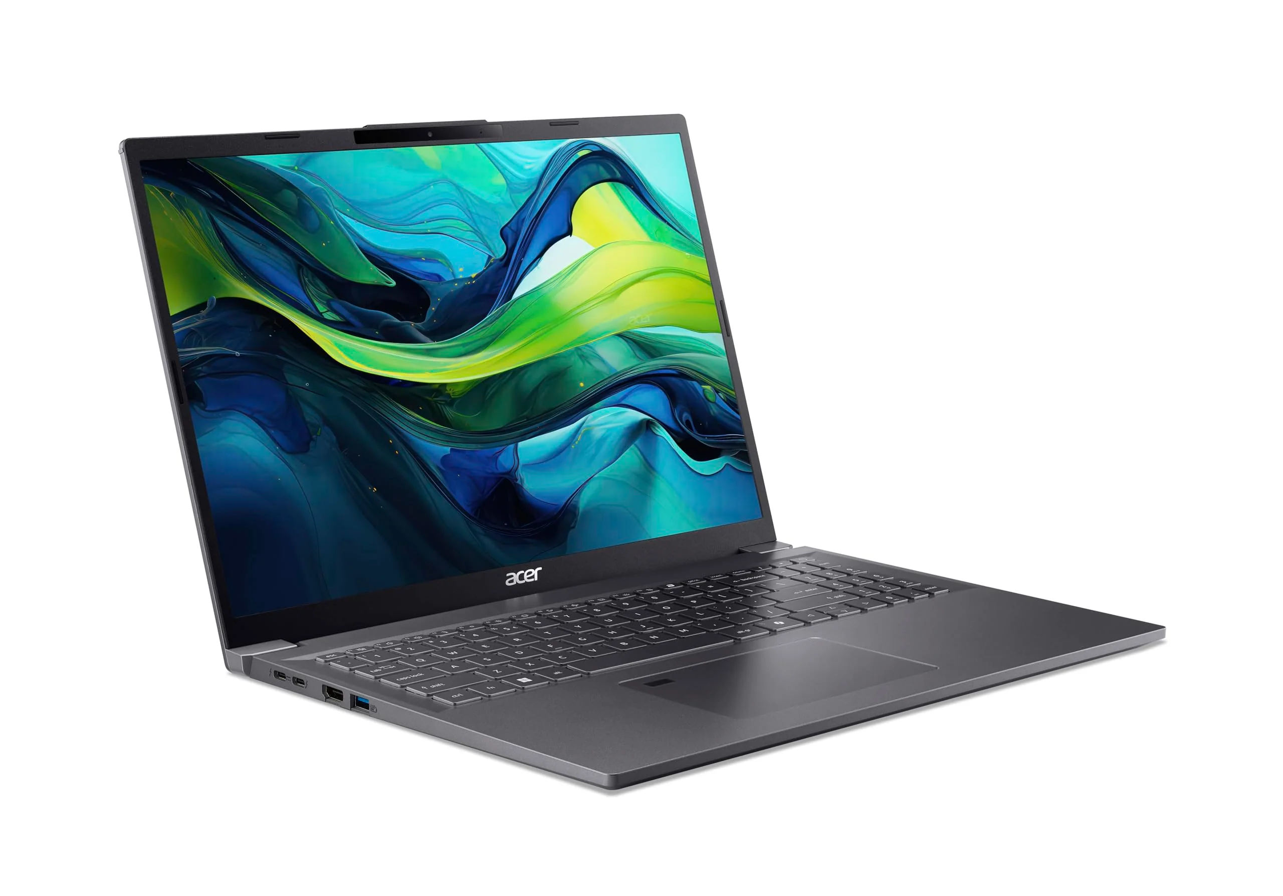 Acer Aspire 16 (A16-71M-71DD) KI Laptop, 16" WUXGA+ OLED 120Hz Display, Intel Core Ultra 7 155H, 16 GB RAM, 1 TB SSD, Intel Arc Grafik, Windows 11, QWERTZ Tastatur, grau - Image 8