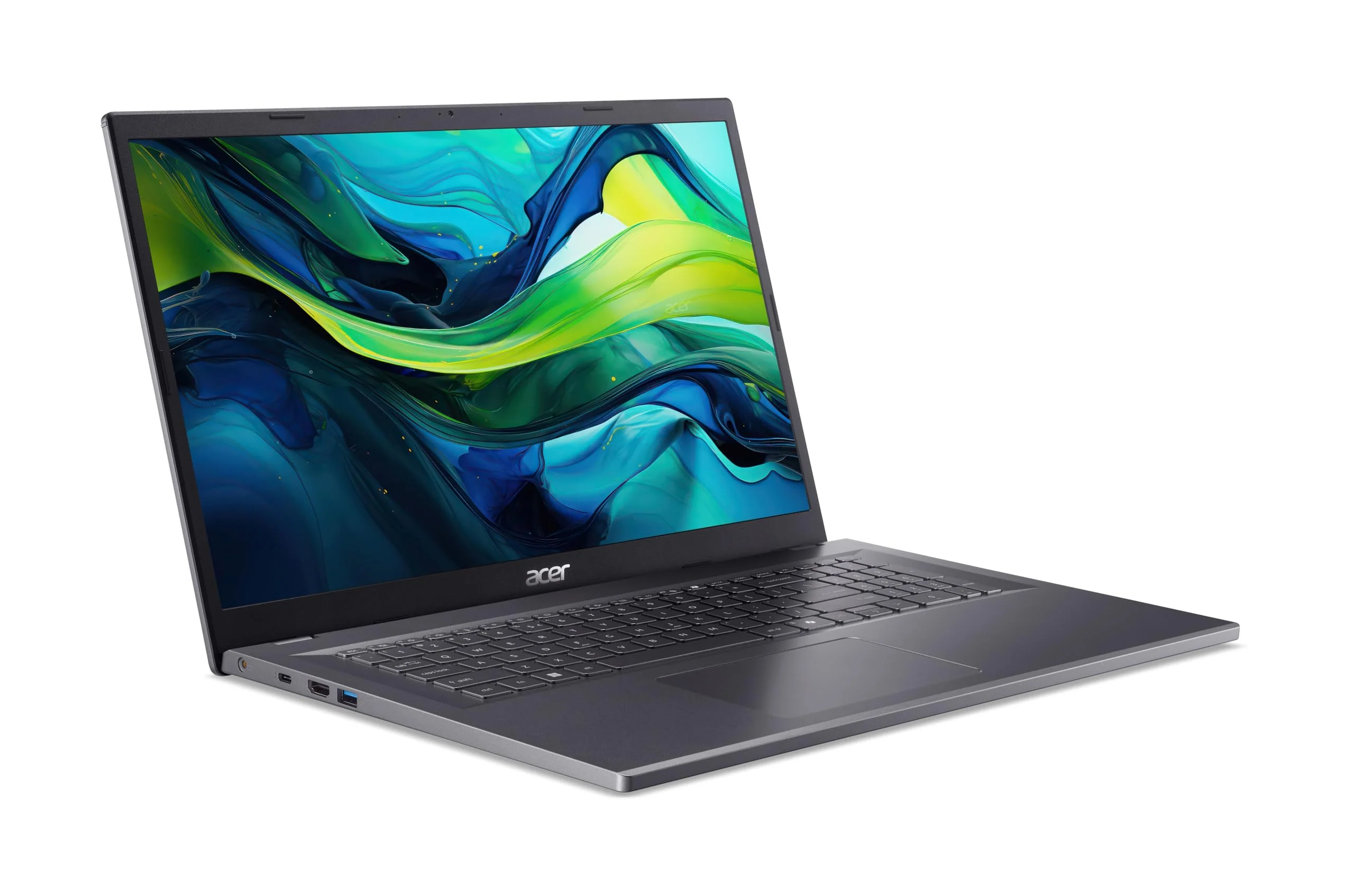 Acer Aspire 17 (A17-51M-50PC) Laptop, 17" FHD IPS Display, Intel Core 5 120U, 16 GB RAM, 1 TB SSD, Intel Grafik, Windows 11, QWERTZ Tastatur, grau - Image 8